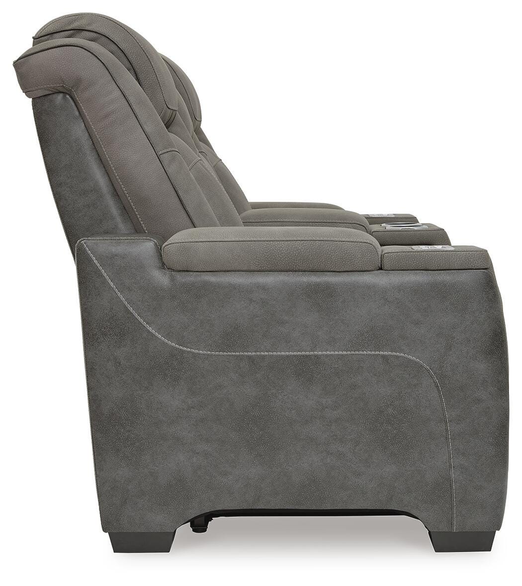 Next-Gen DuraPella Power Reclining Loveseat with Console - Luxury Home Furniture (MI)