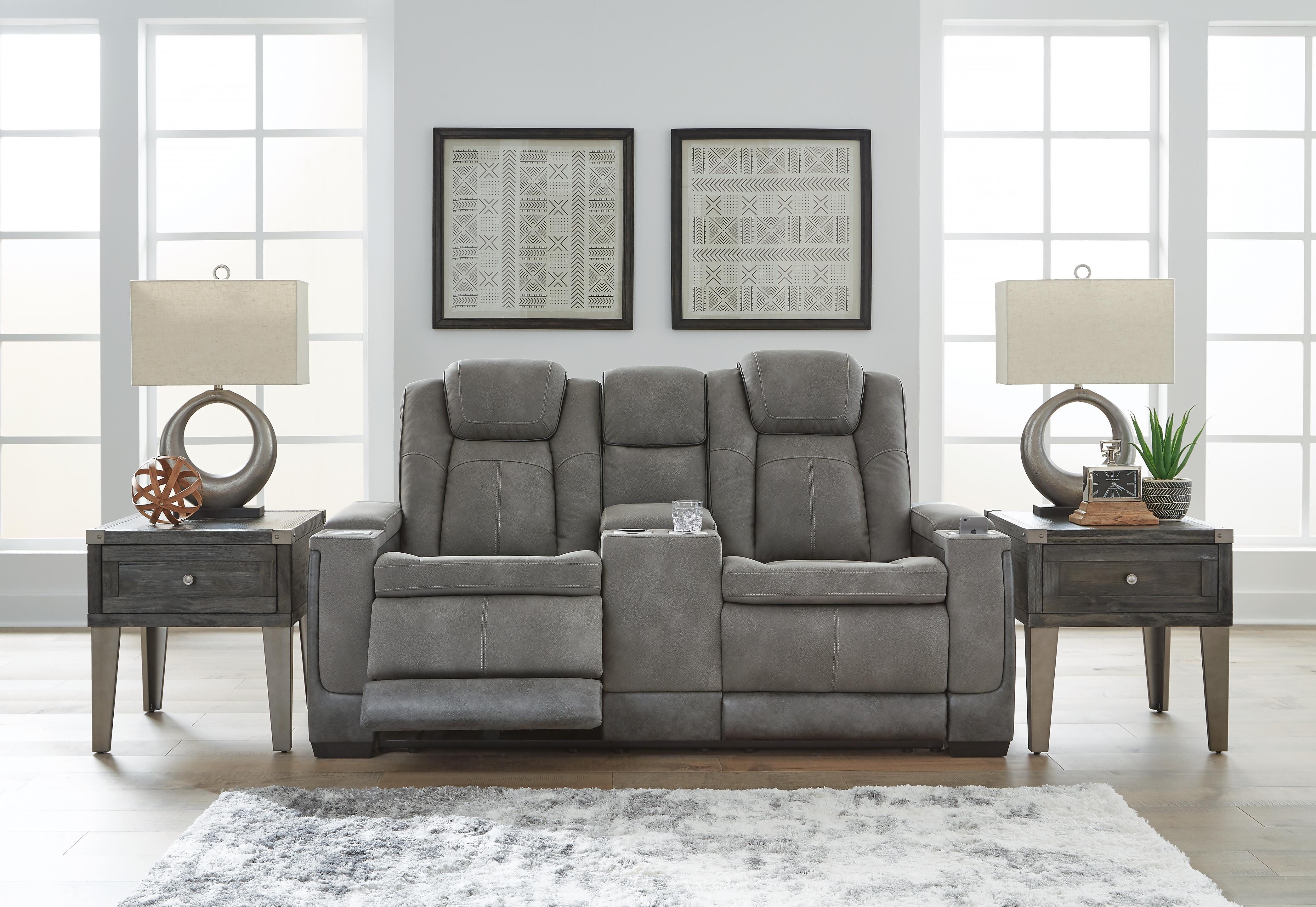 Next-Gen DuraPella Power Reclining Loveseat with Console - Luxury Home Furniture (MI)