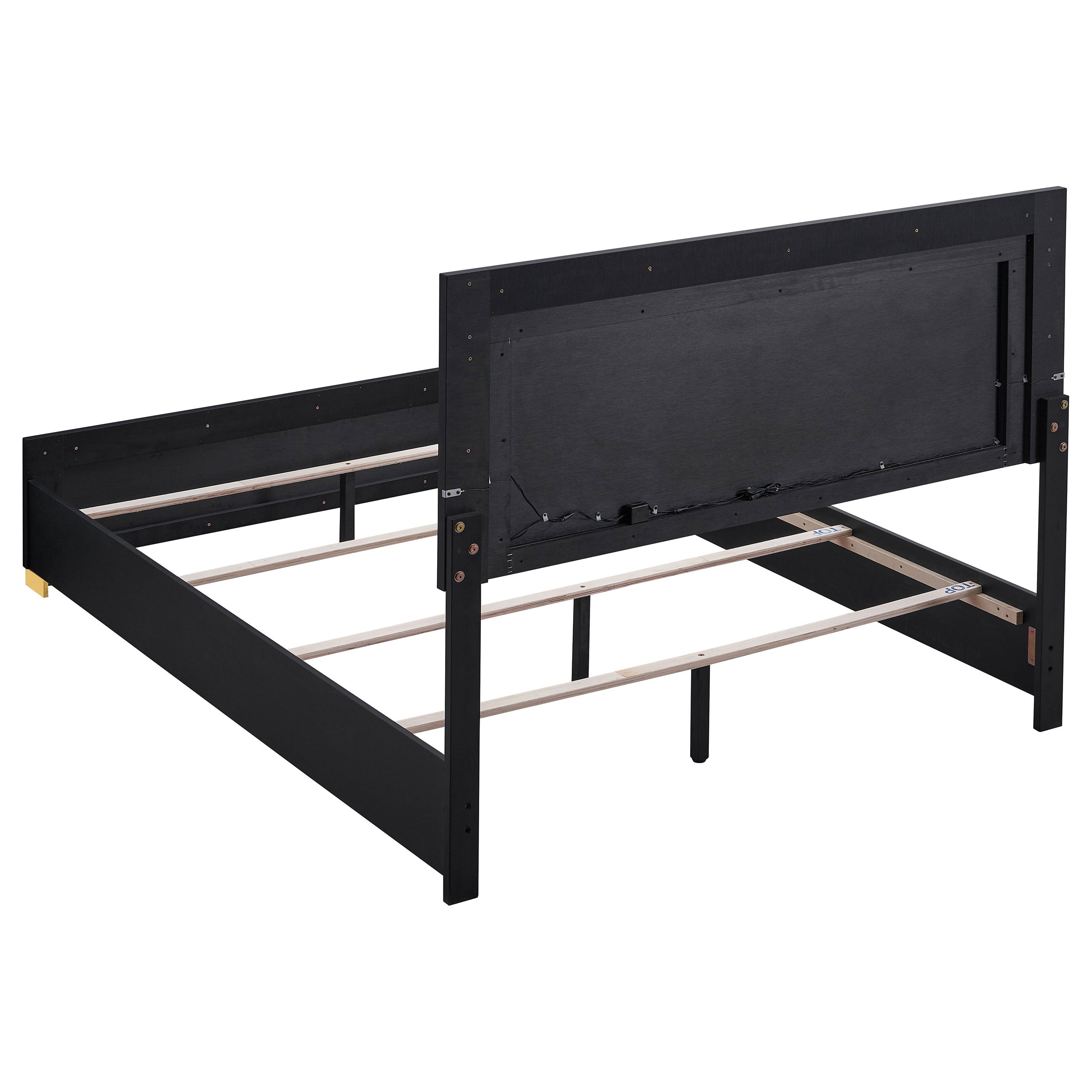 Marceline Bedroom Sets White & Black 4 & 5 Piece - Luxury Home Furniture (MI)