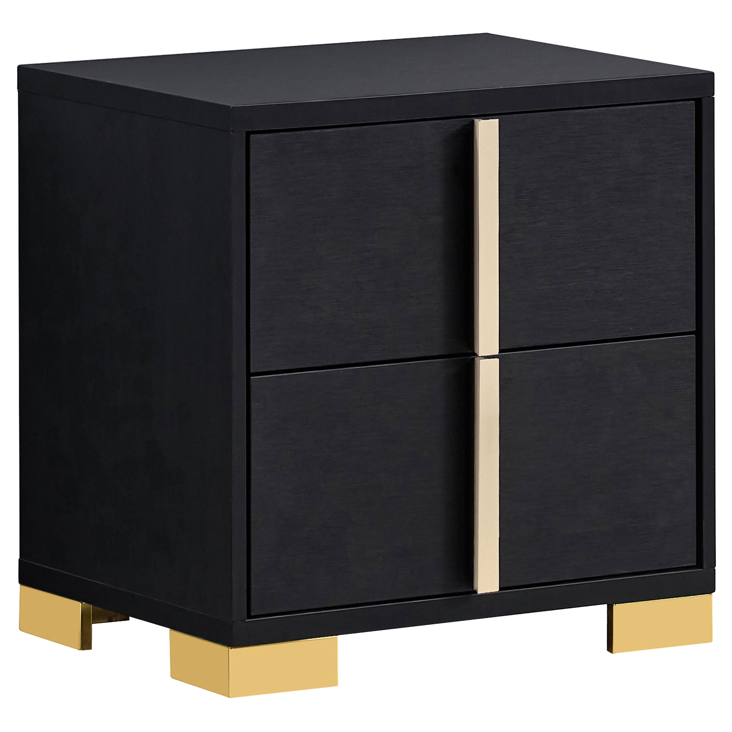 Marceline Bedroom Sets White & Black 4 & 5 Piece - Luxury Home Furniture (MI)