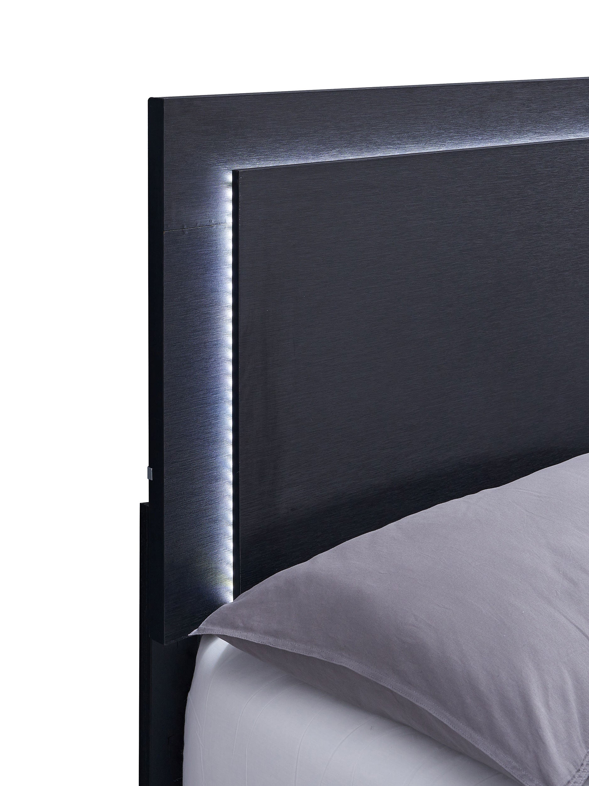 Marceline Bedroom Sets White & Black 4 & 5 Piece - Luxury Home Furniture (MI)