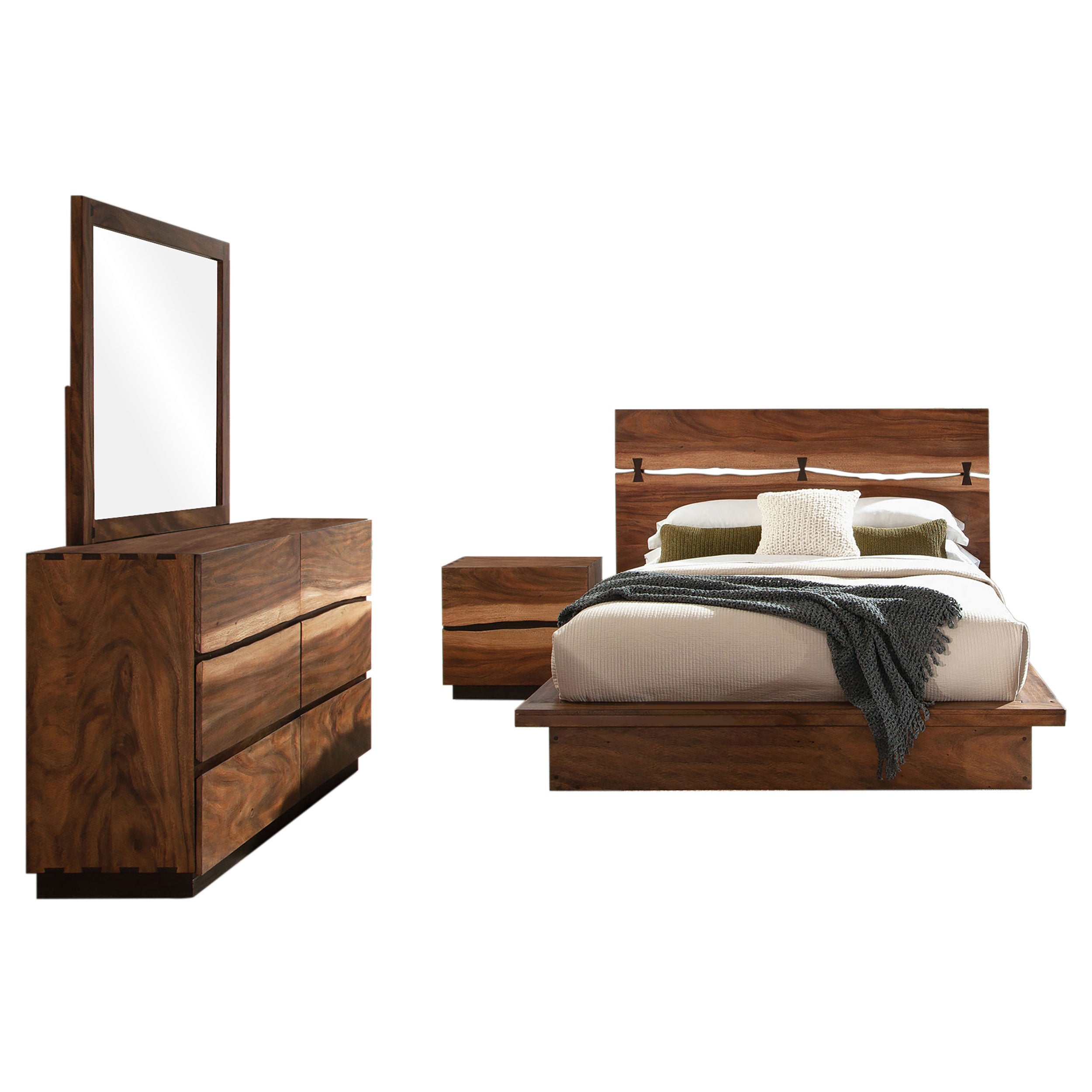 Winslow Bedroom Set Smokey Walnut - Luxury Home Furniture (MI)