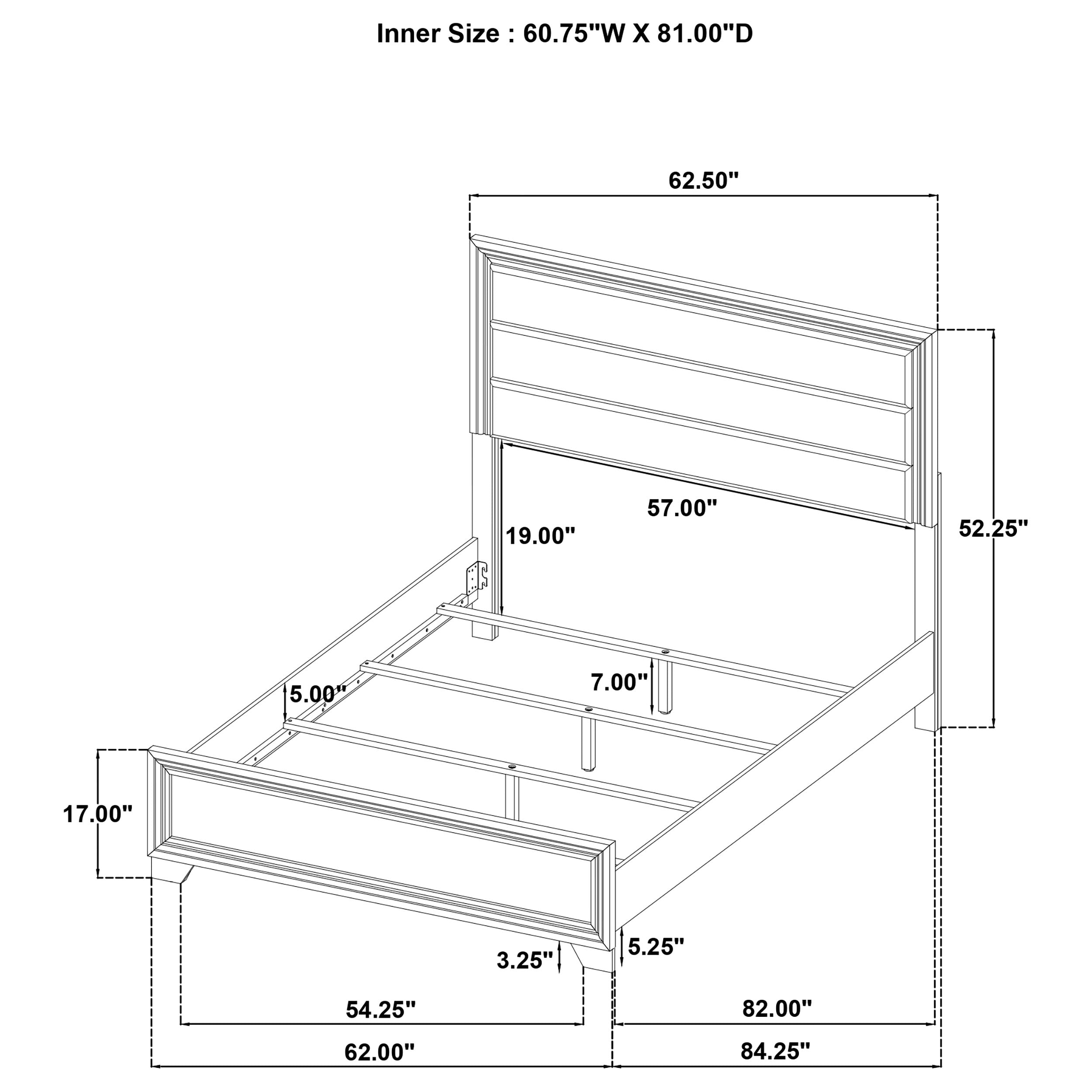 Wright 4 Pc Bedroom Set