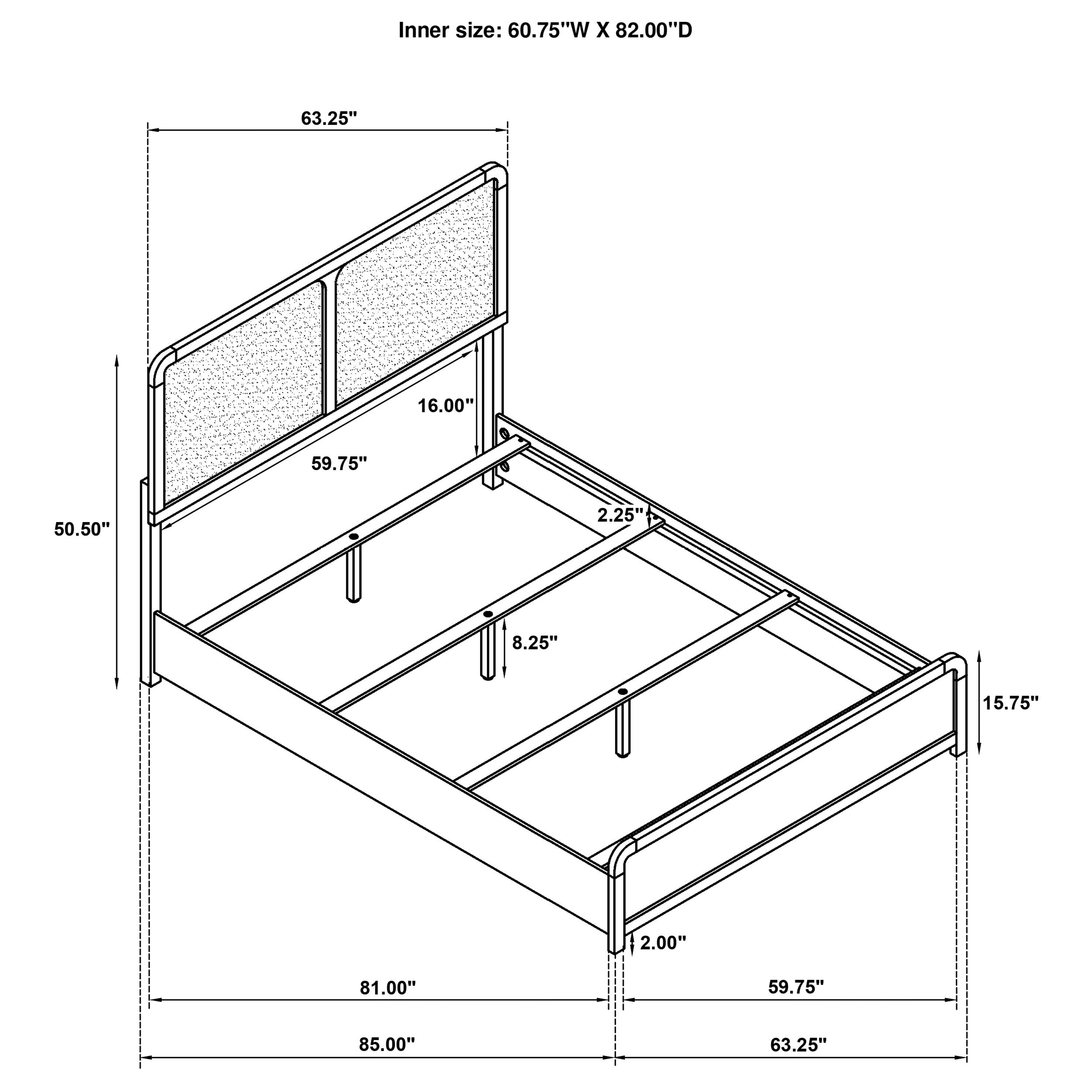 Cavelle 4 & 5 Piece Bedroom Set Queen & E.King