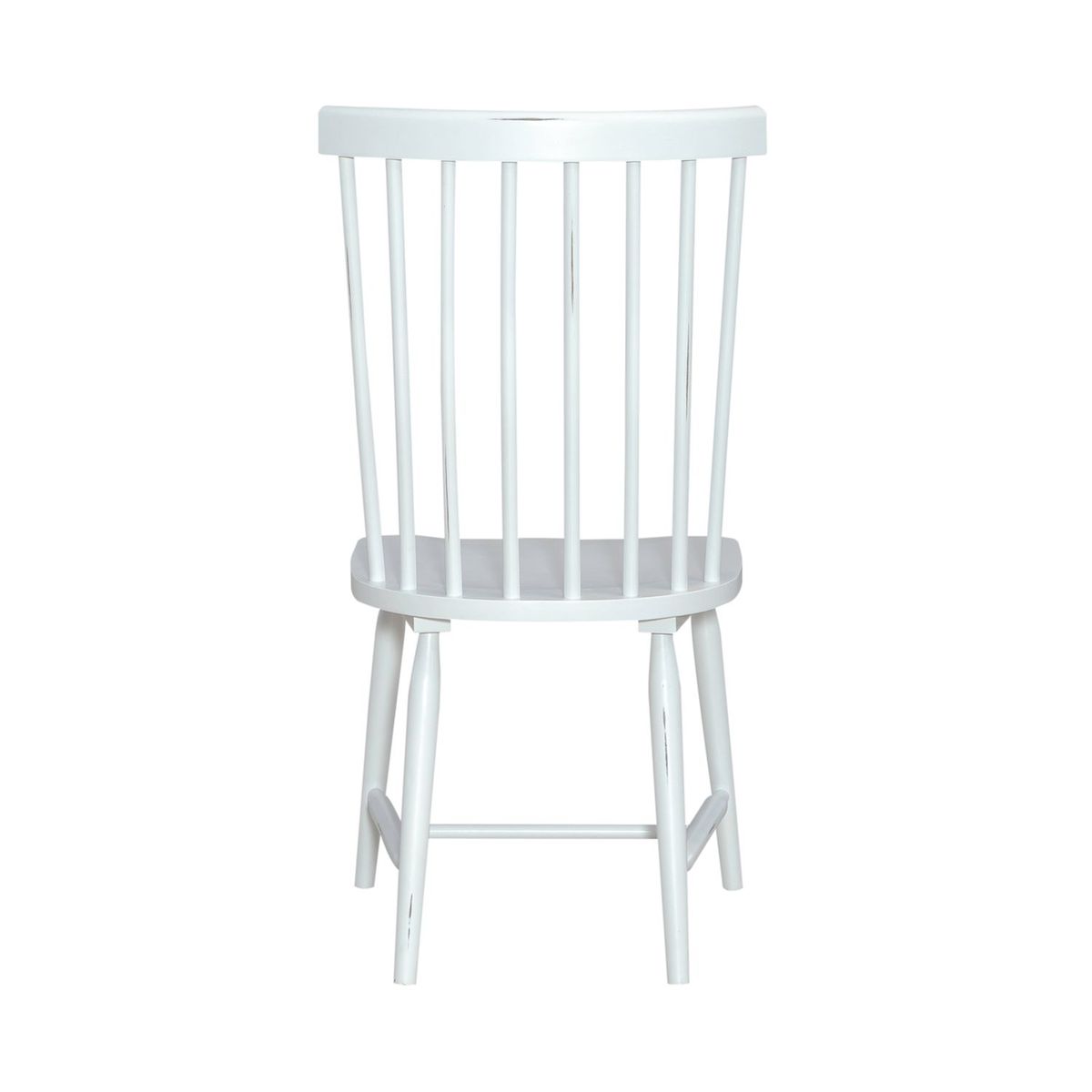 Liberty Furniture Capeside Cottage Spindle Back Side Chair (Set of 2) in Porcelain White - Luxury Home Furniture (MI)