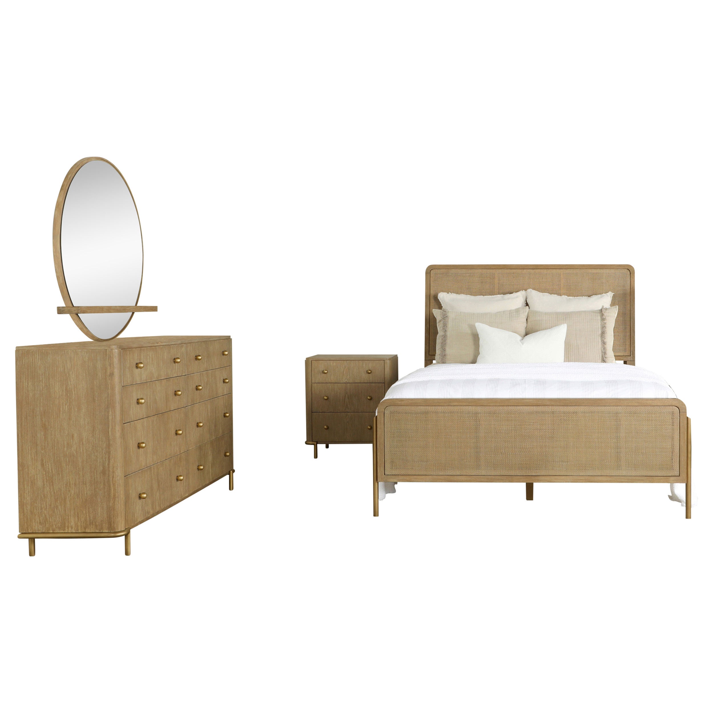Arini Bedroom Set Beige - Luxury Home Furniture (MI)