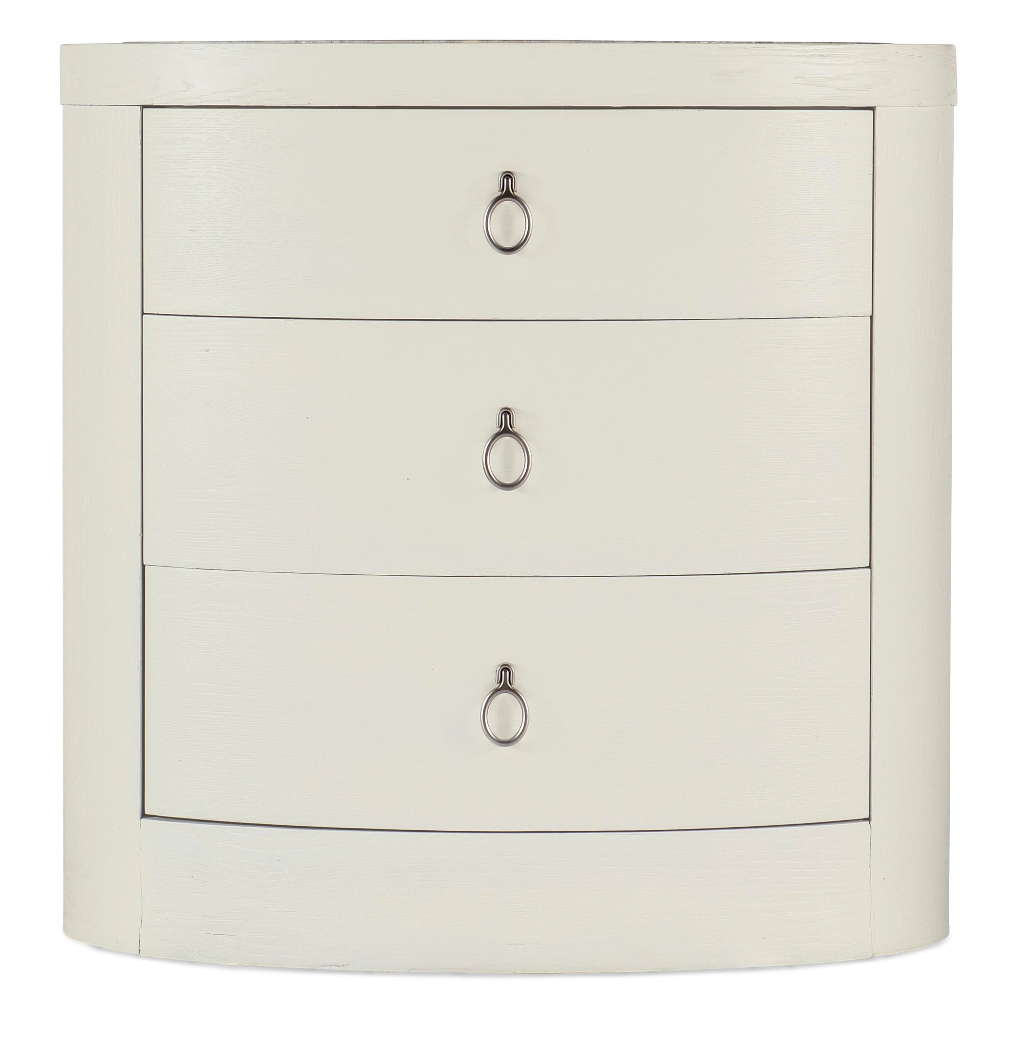 Serenity Wavecrest Oval Nightstand
