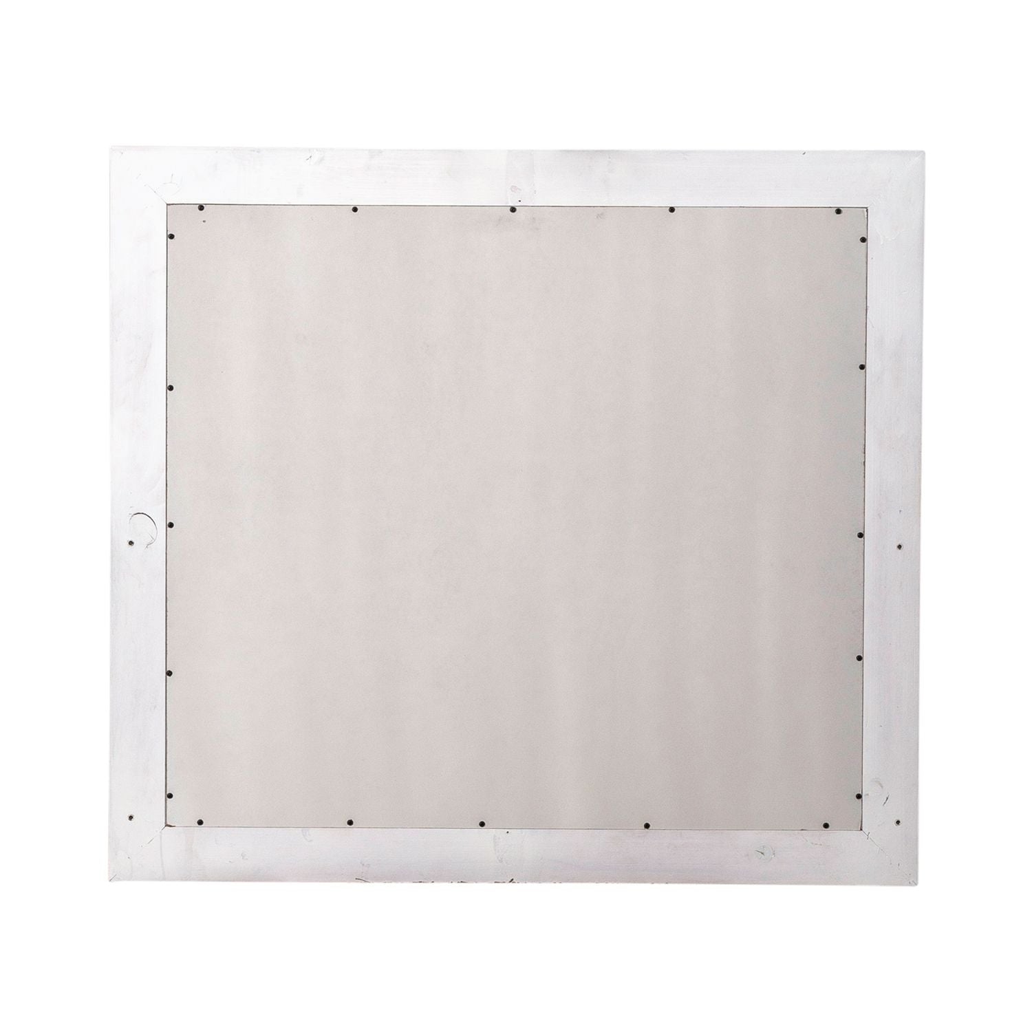 River Place Mirror in Riverstone White and Tobacco image