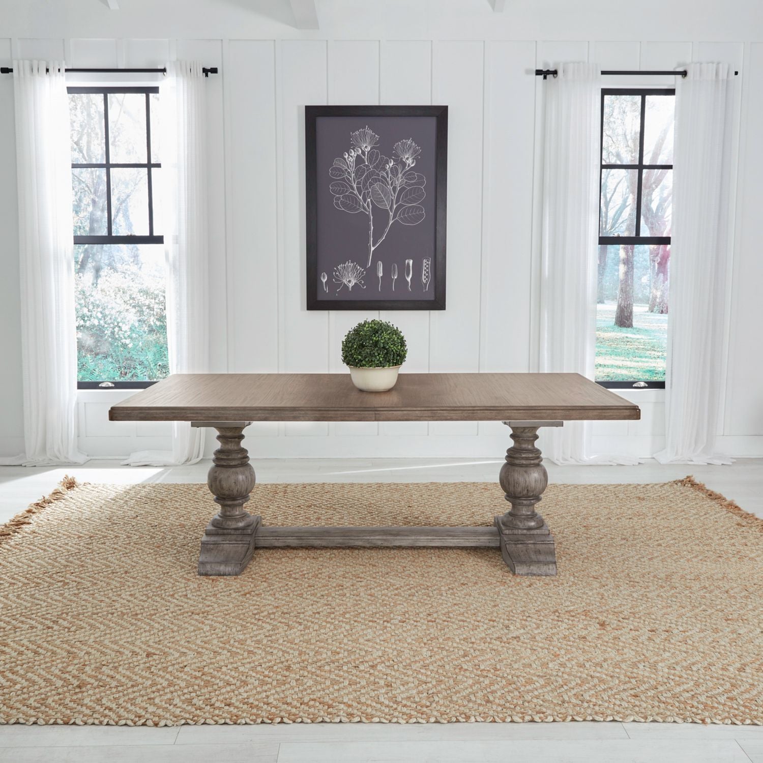 River Place Trestle Table Set image