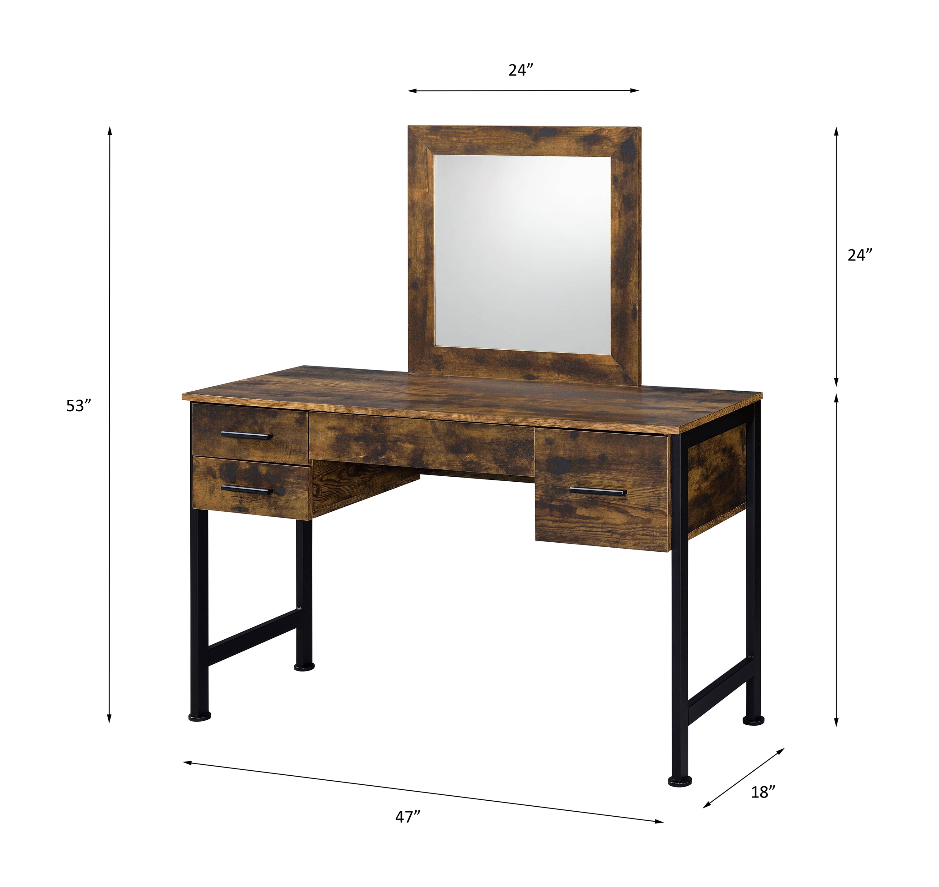Vanity Desk & Mirror
