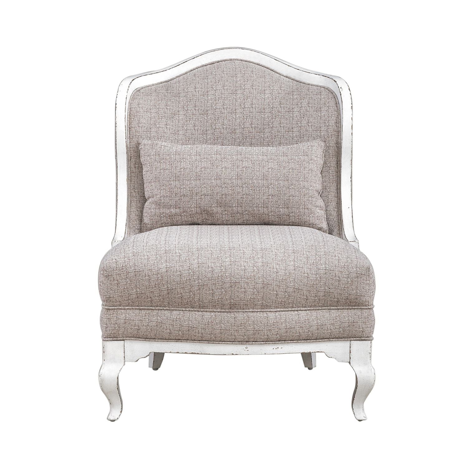 Magnolia Manor Upholstered Accent Chair in Antique White image