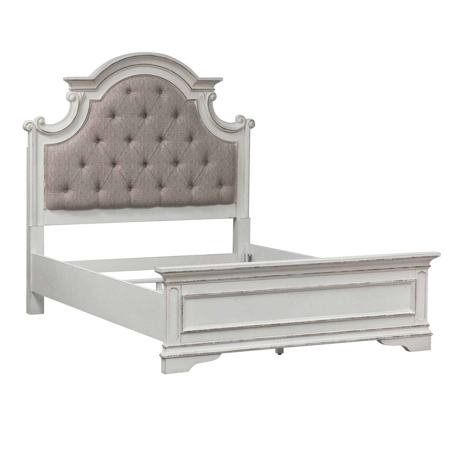 Magnolia Manor Full Upholstered Bed - Luxury Home Furniture (MI)