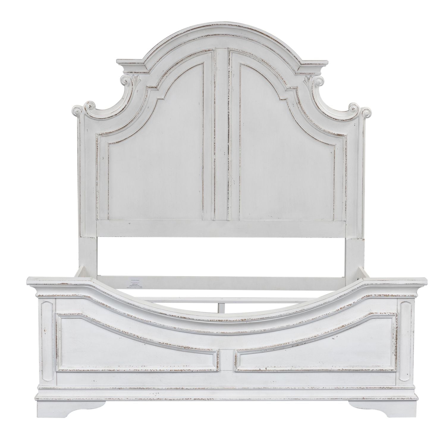 Magnolia Manor Queen Panel Bed - Luxury Home Furniture (MI)