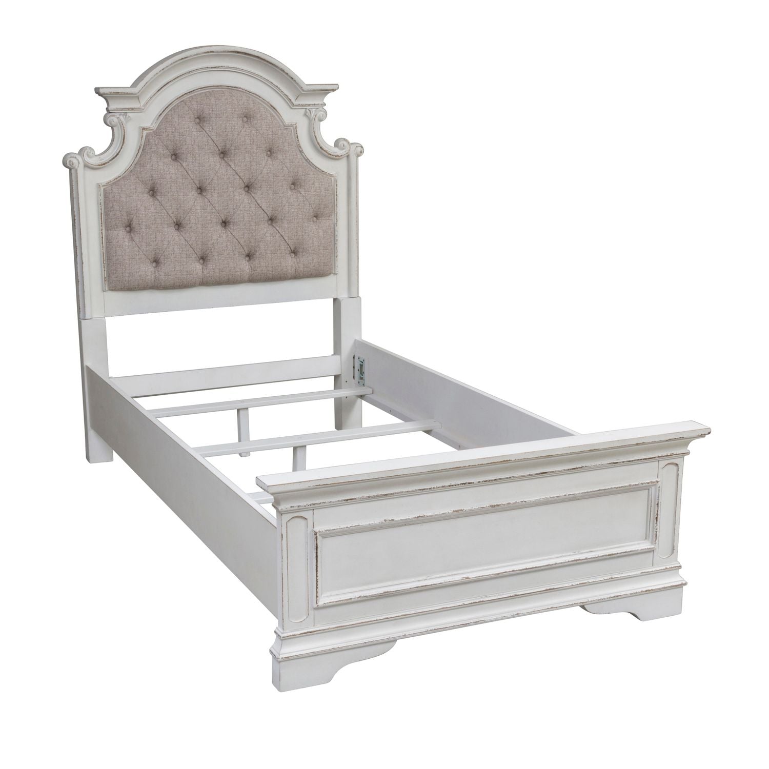 Magnolia Manor Twin Upholstered Bed - Luxury Home Furniture (MI)