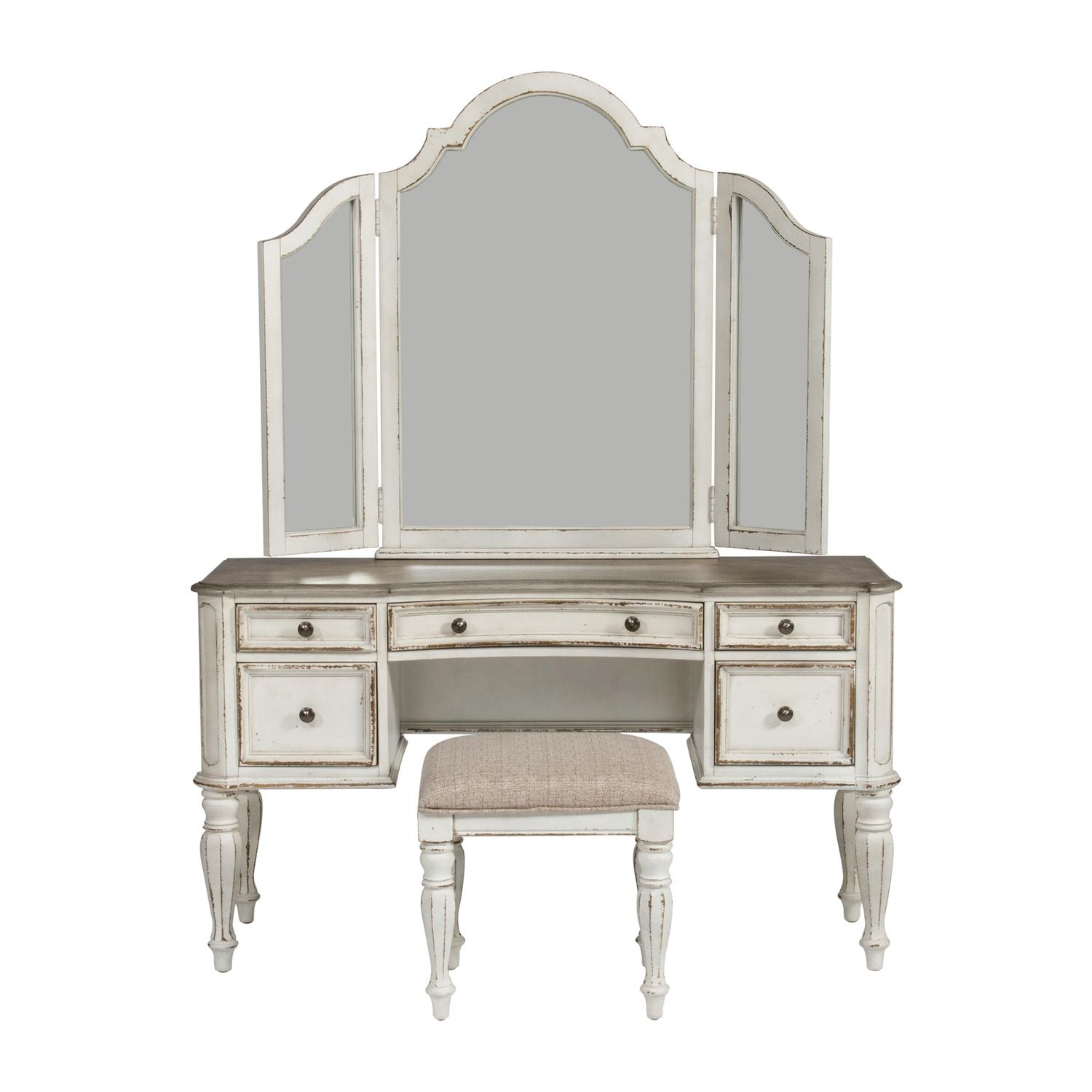 Magnolia Manor 3 Piece Vanity Set - Luxury Home Furniture (MI)