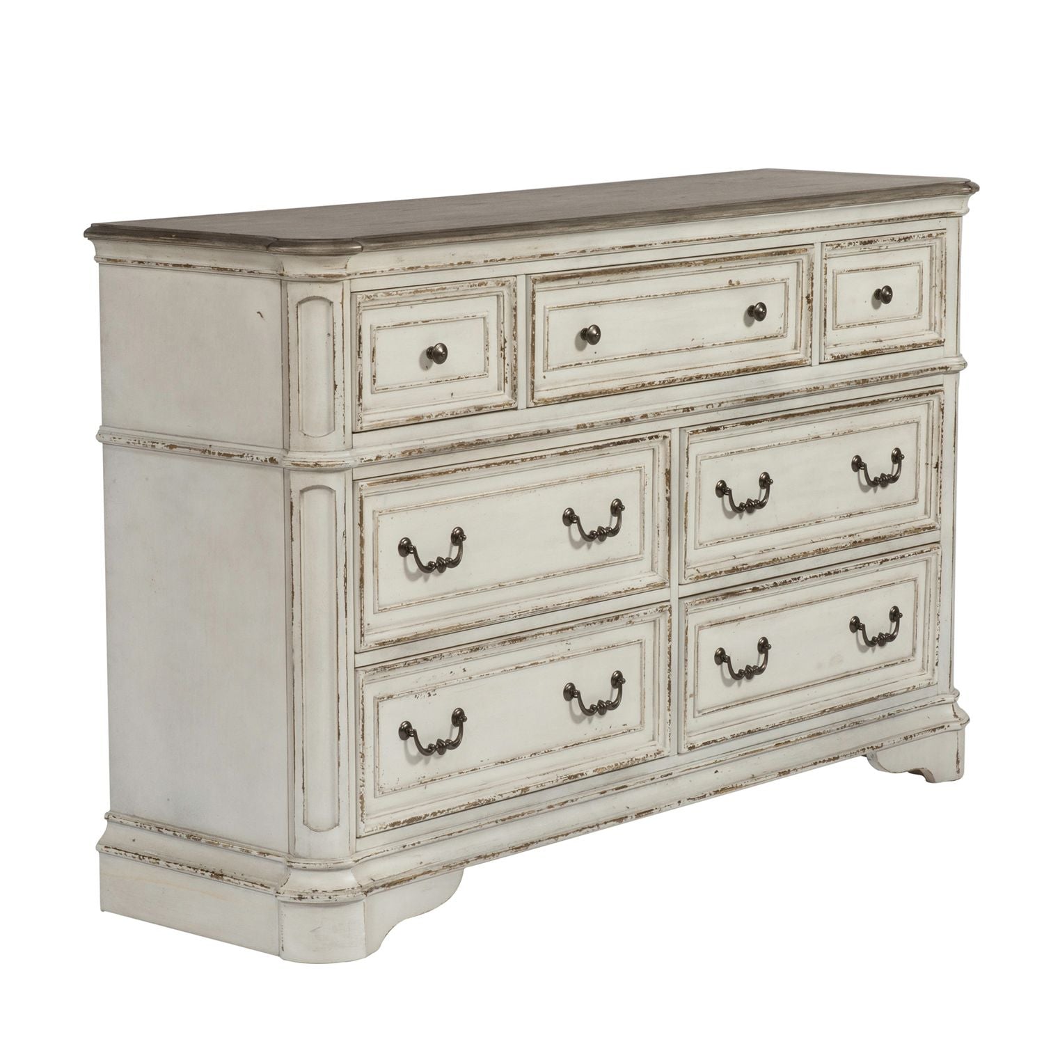 Magnolia Manor 7 Drawer Dresser