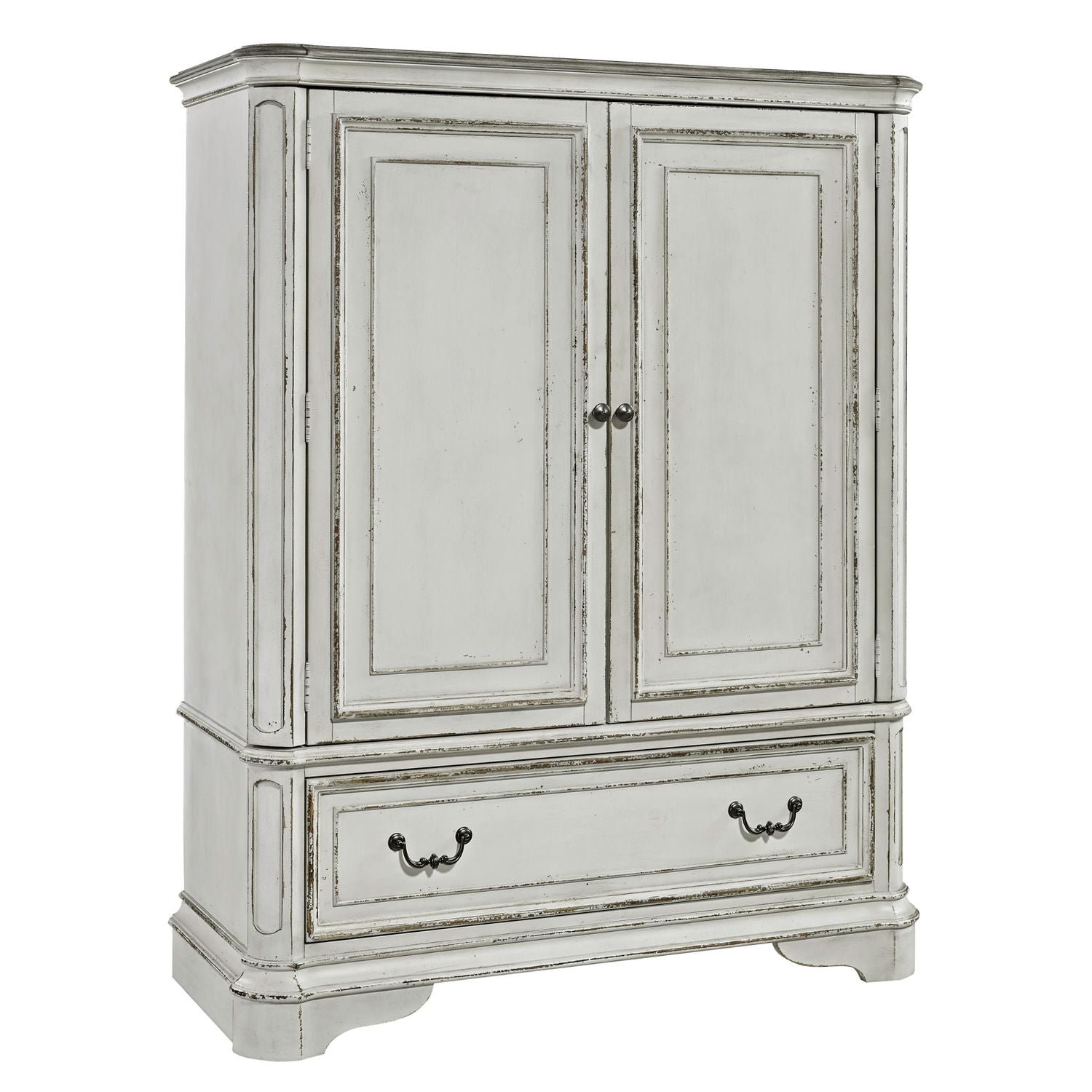 Magnolia Manor Door Chest in Antique White image