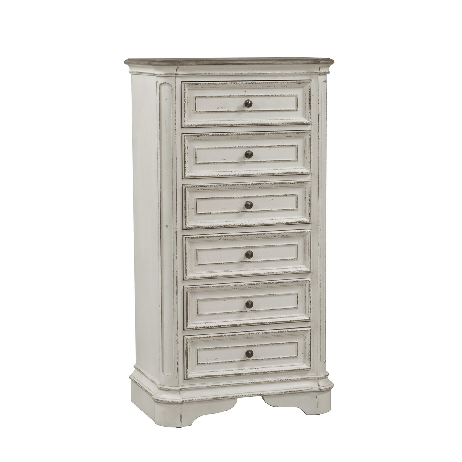 Magnolia Manor Lingerie Chest in Antique White image