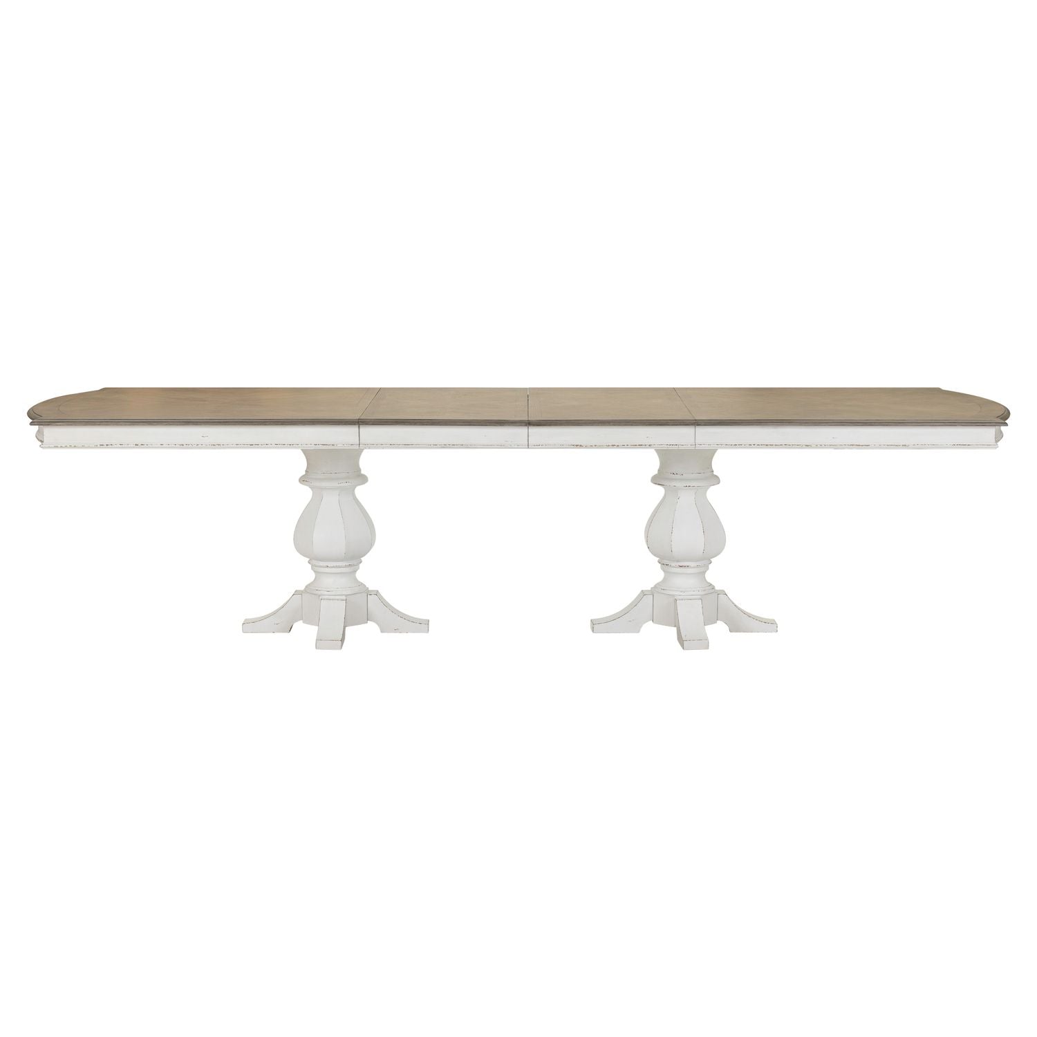 Magnolia Manor Double Pedestal Table Set