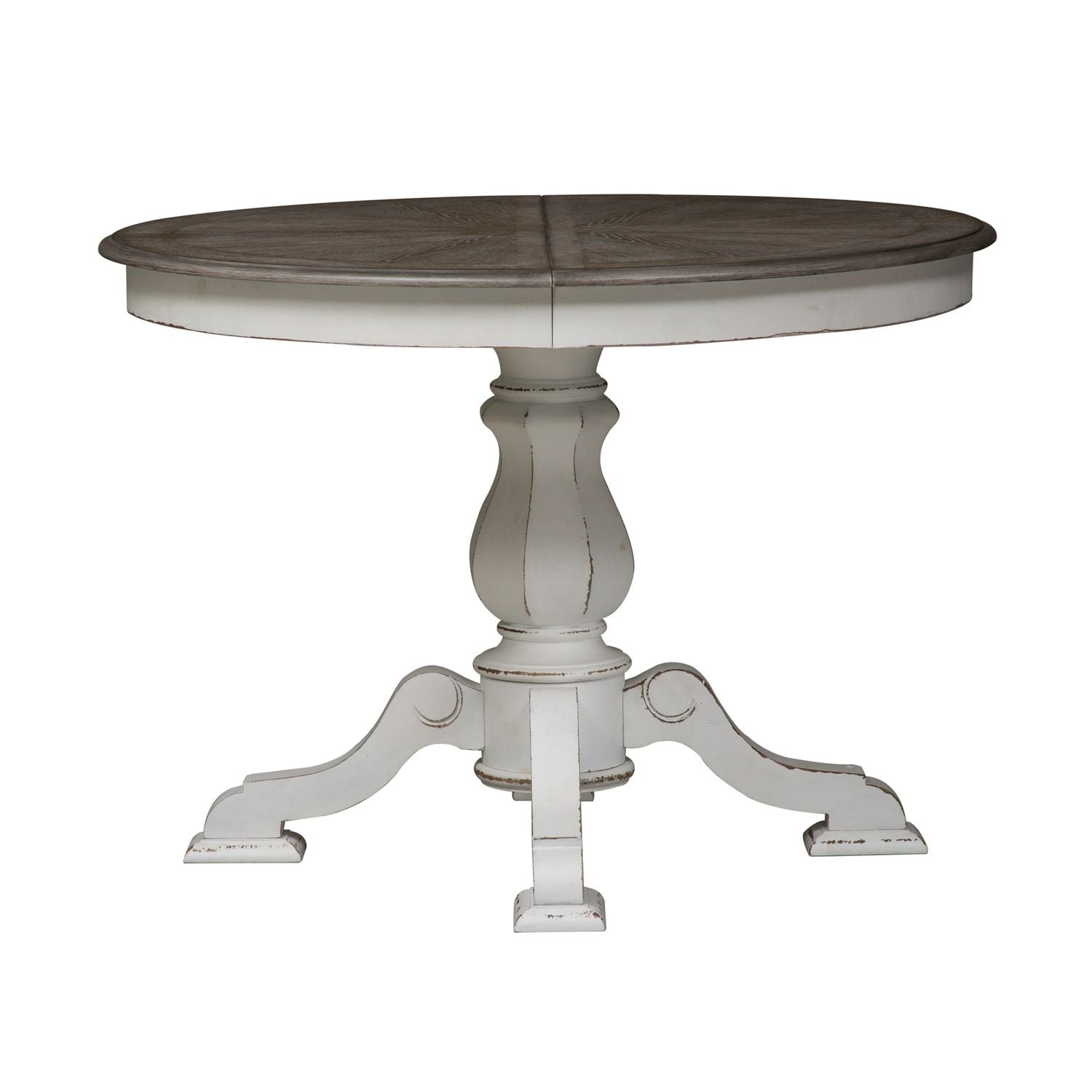 Magnolia Manor Pedestal Table - Luxury Home Furniture (MI)