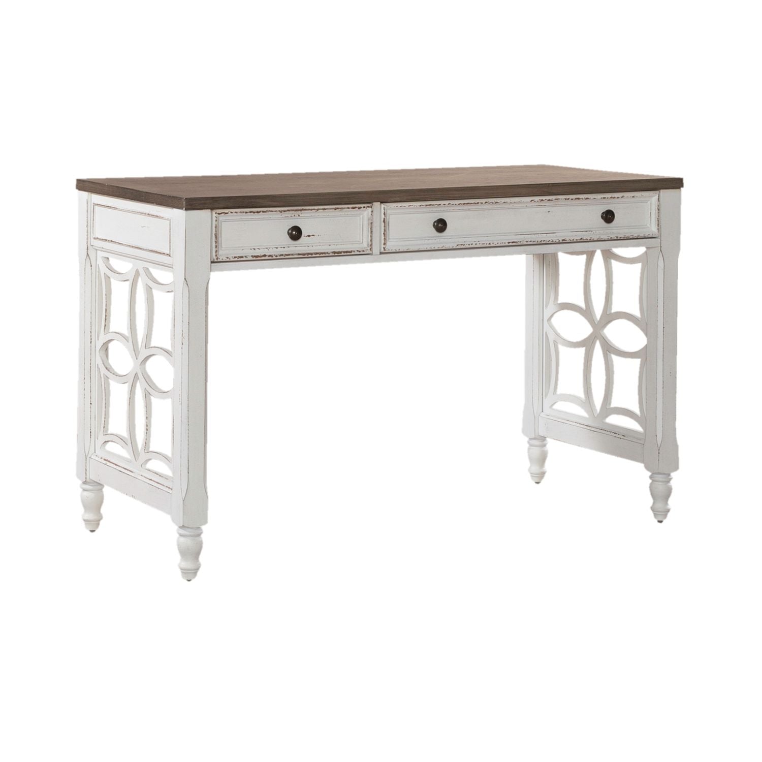 Magnolia Manor L Writing Desk - Luxury Home Furniture (MI)