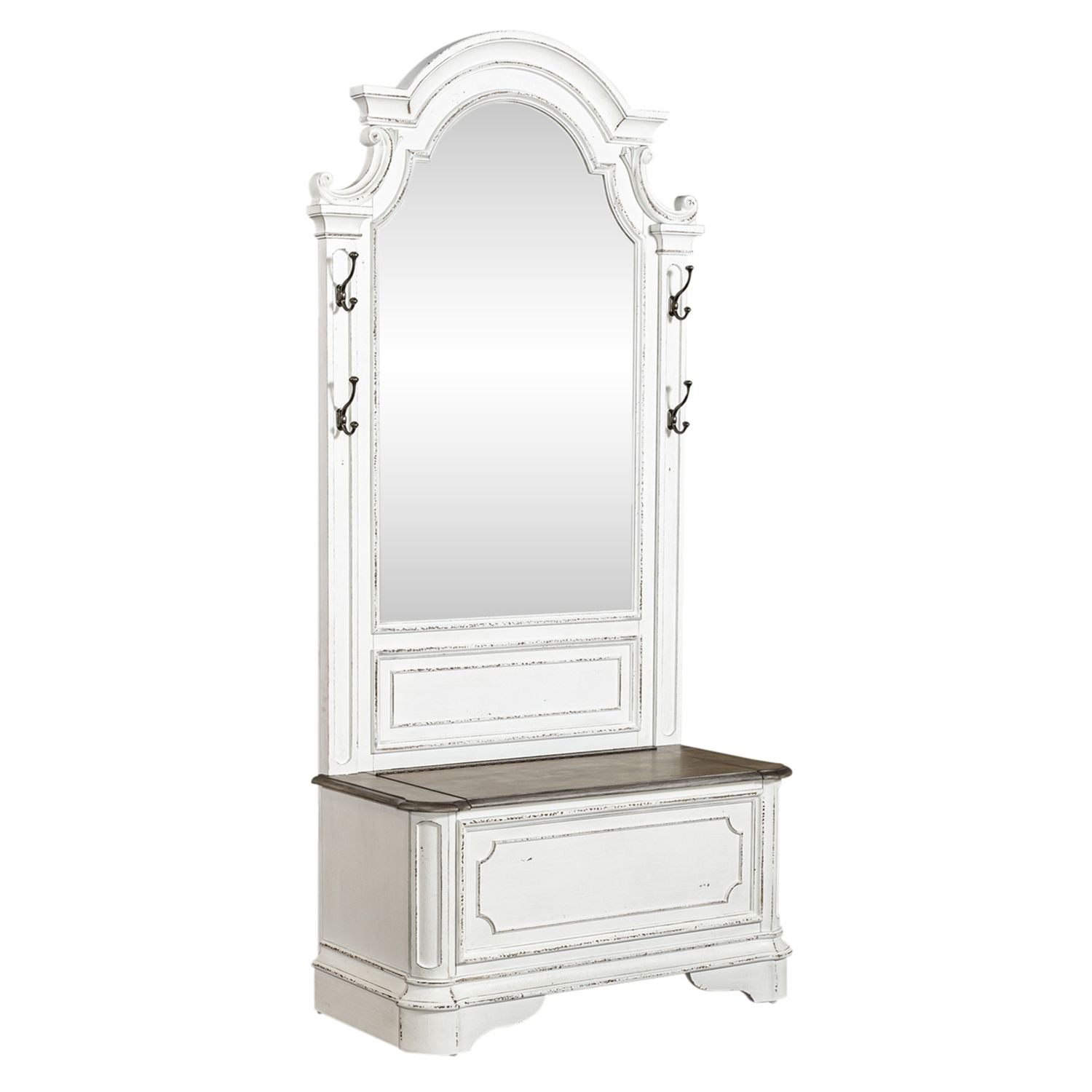 Magnolia Manor 2 Piece Hall Tree Set - Luxury Home Furniture (MI)