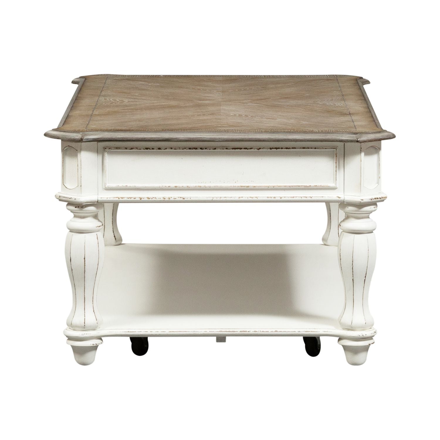 Magnolia Manor Lift Top Cocktail Table in Antique White - Luxury Home Furniture (MI)