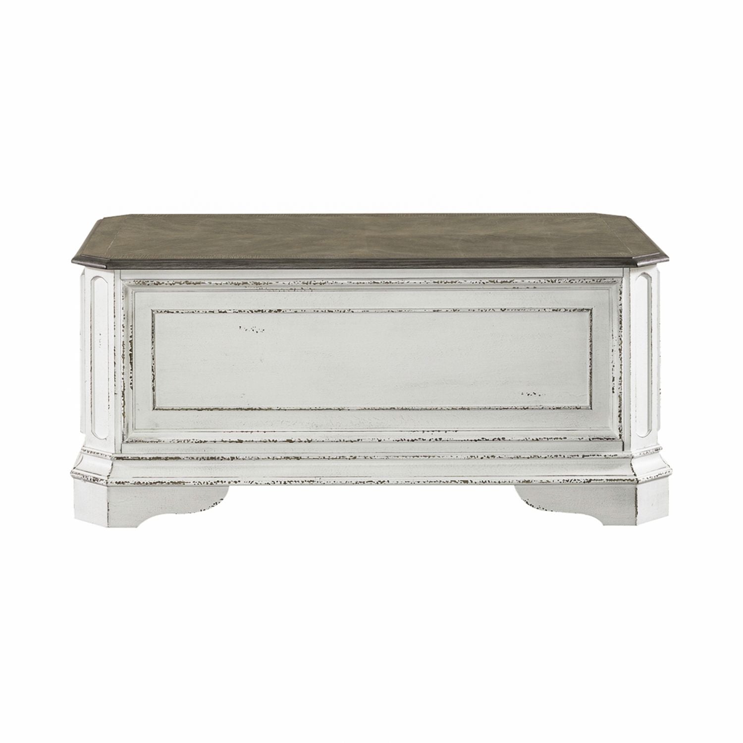 Magnolia Manor Storage Trunk in Antique White image