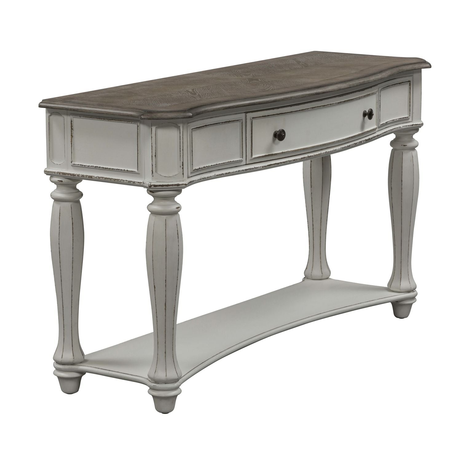 Magnolia Manor Sofa Table in Antique White image