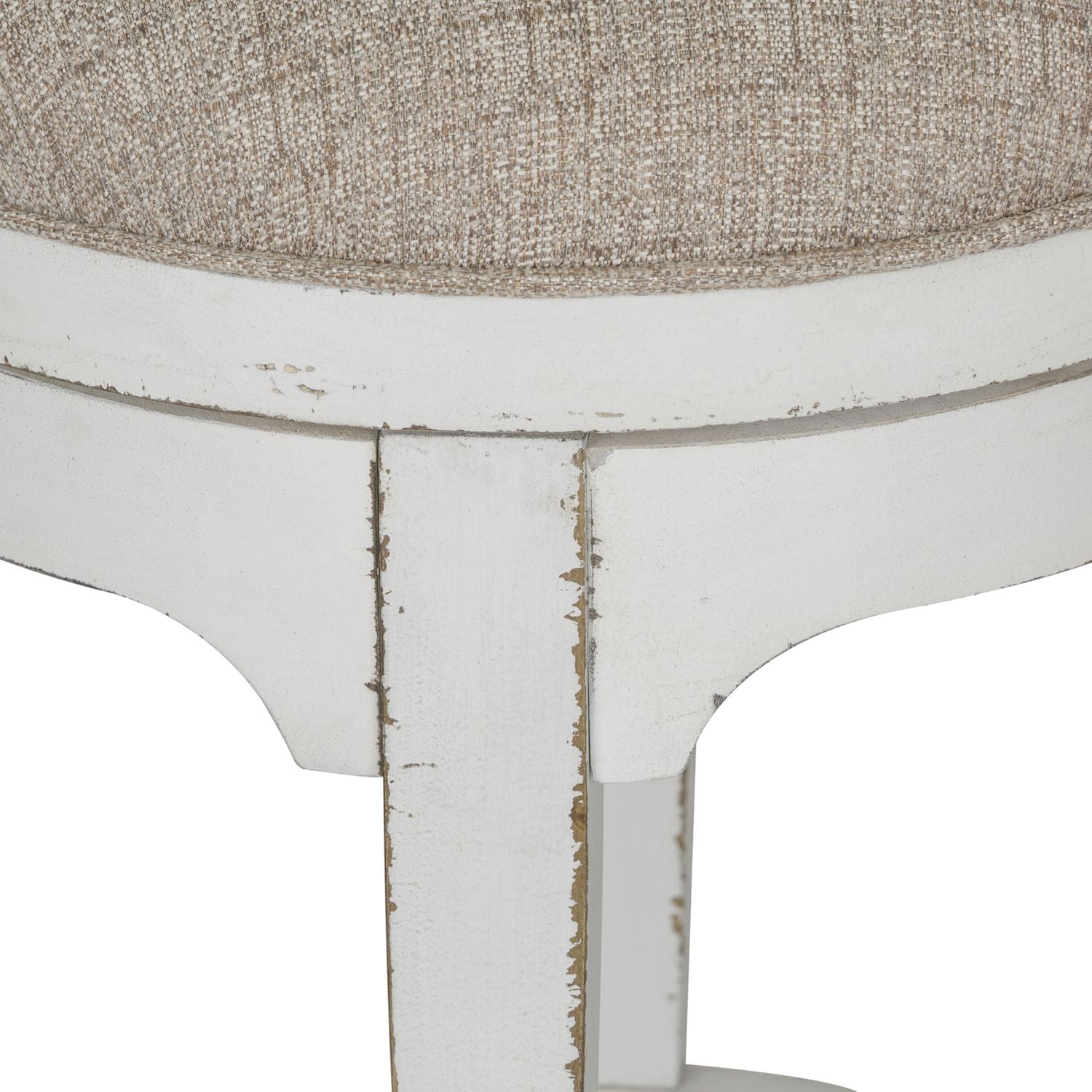 Magnolia Manor Console Swivel Stool in Antique White image