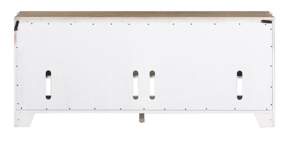 Liberty Magnolia Manor Entertainment TV Stand in Antique White - Luxury Home Furniture (MI)