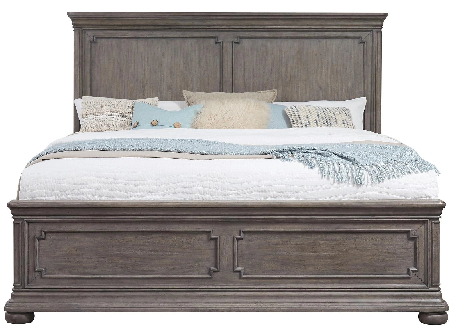 Pulaski Lasalle California King Panel Bed in Natural