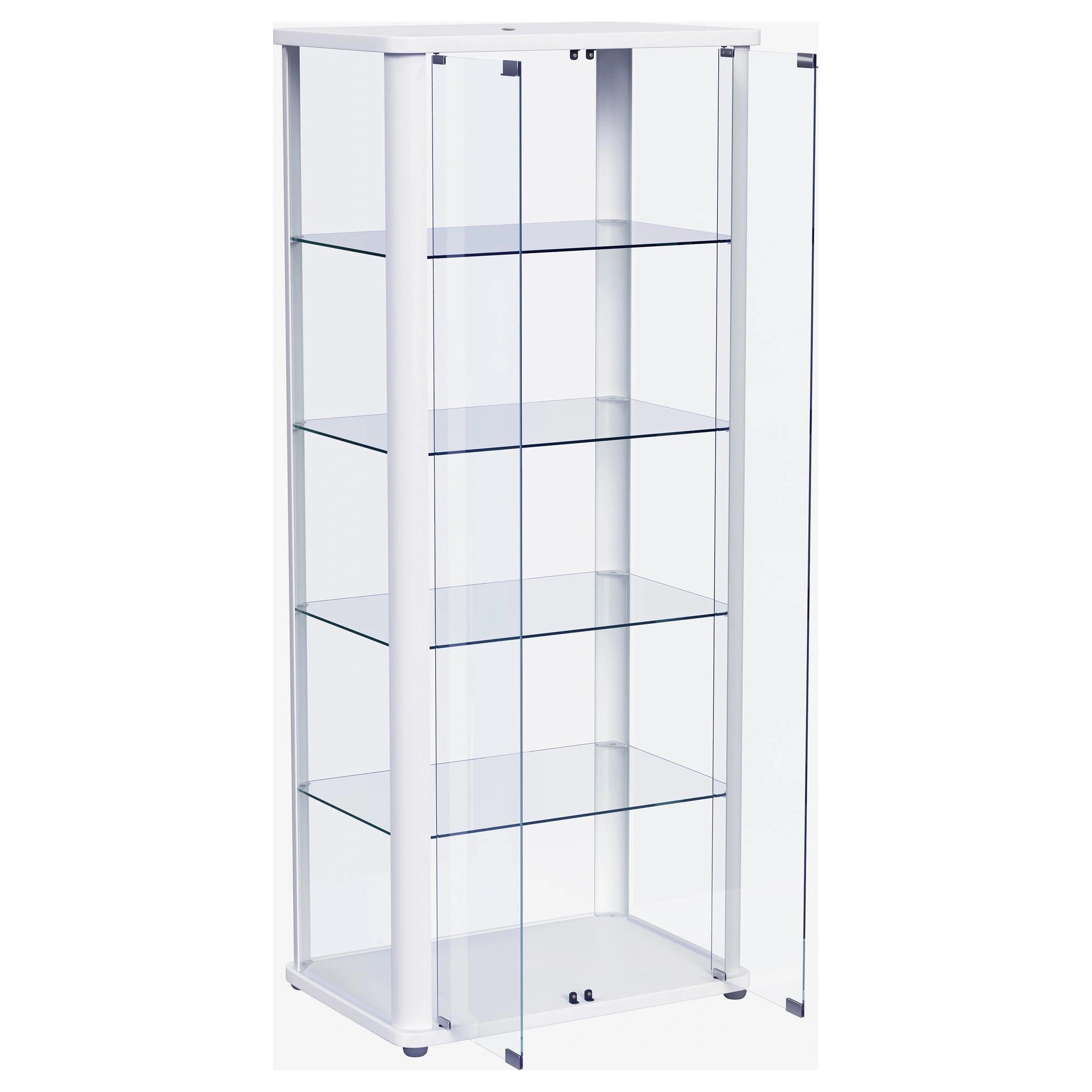 Aero Curio Cabinet with LED Lighting