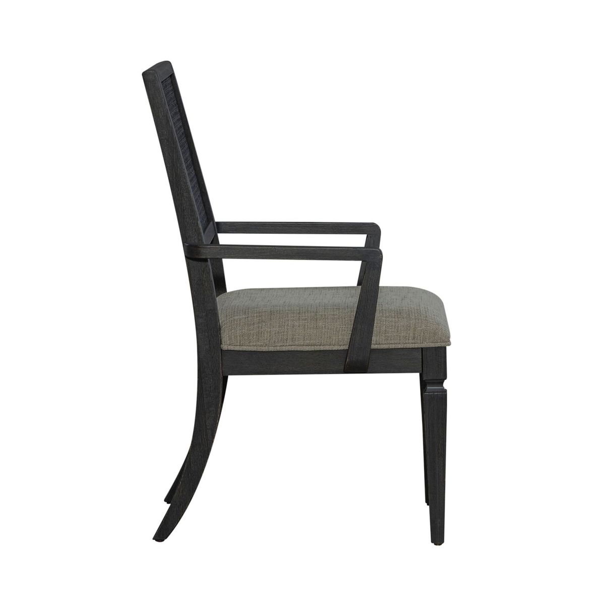 Liberty Furniture Caruso Heights Panel Back Arm Chair (Set of 2) in Aged Whiskey - Luxury Home Furniture (MI)