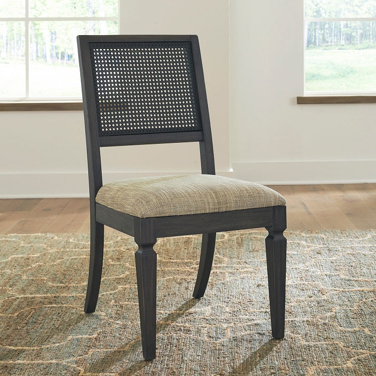 Liberty Furniture Caruso Heights Panel Back Side Chair (Set of 2) in Aged Whiskey - Luxury Home Furniture (MI)
