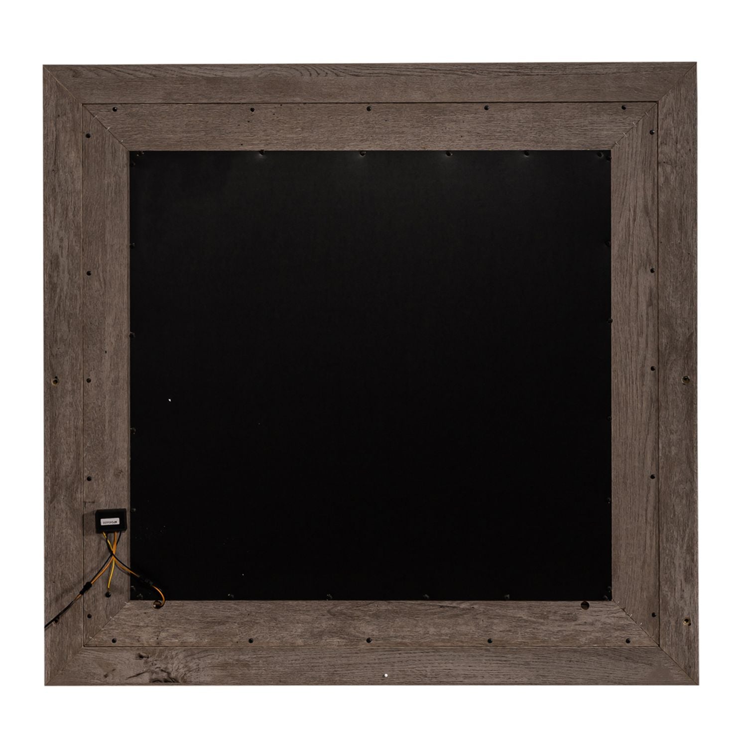 Horizons Lighted Mirror in Graystone - Luxury Home Furniture (MI)