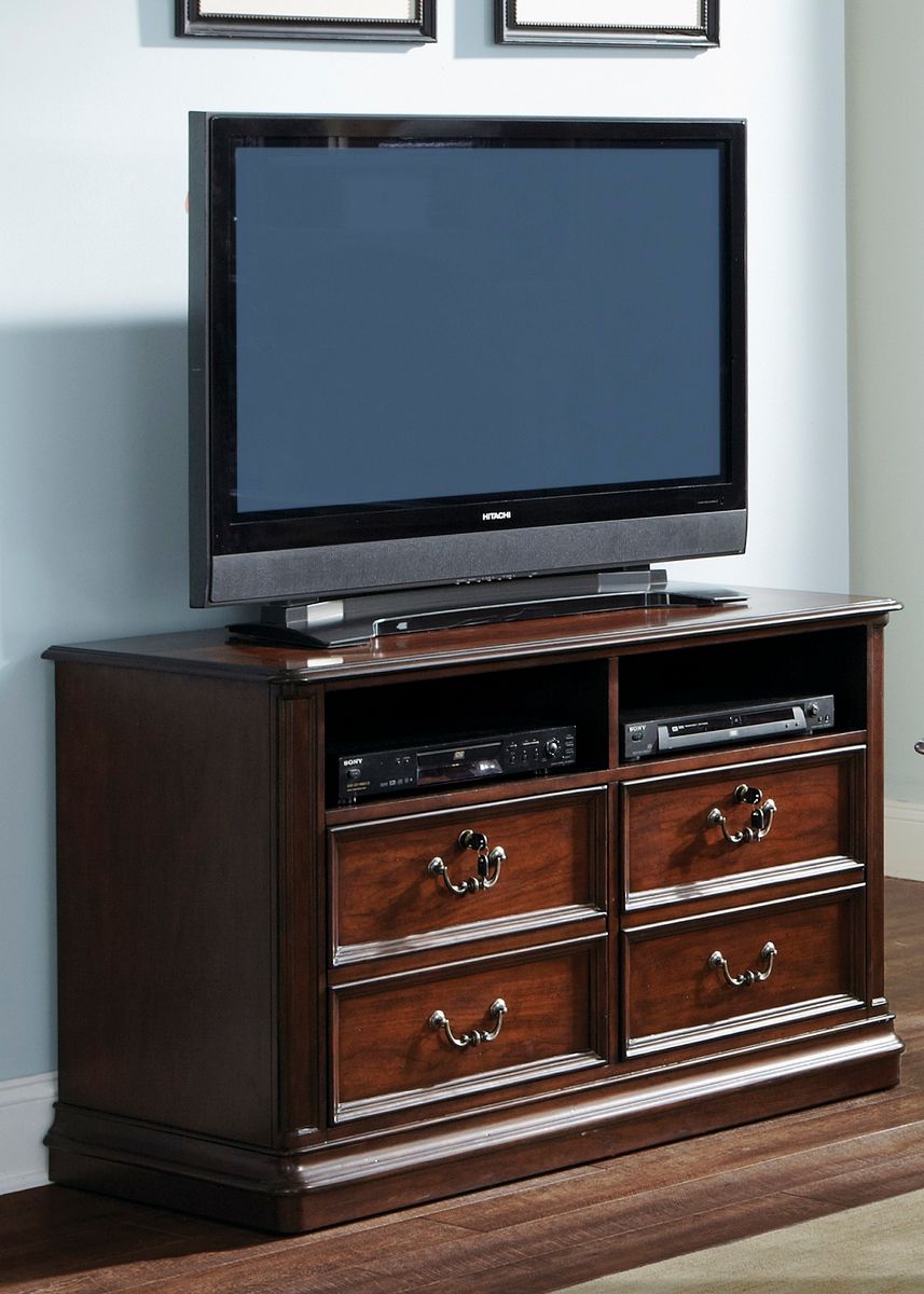 Liberty Brayton Manor Jr Executive Media Lateral File in Cognac