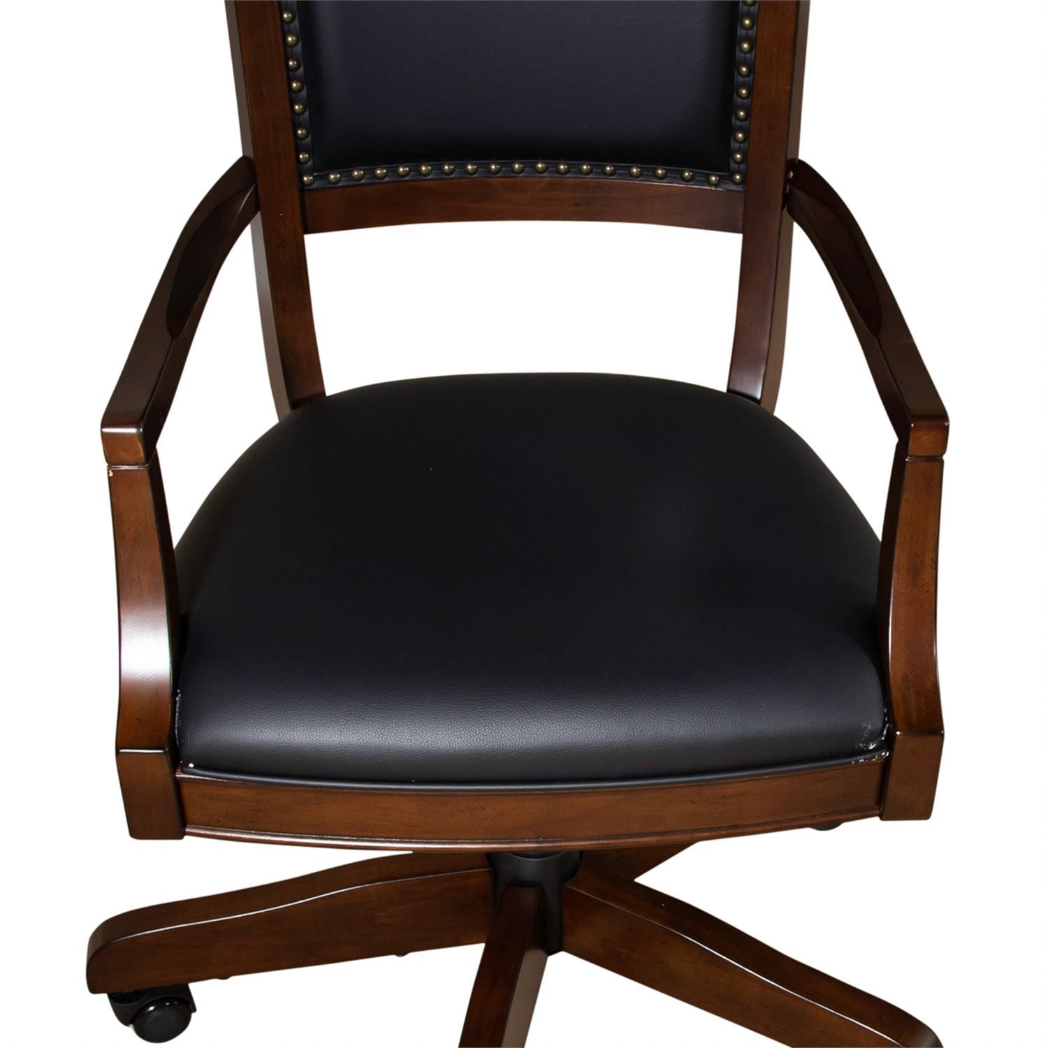 Brayton Manor Jr Executive Desk Chair (RTA) in Cognac - Luxury Home Furniture (MI)
