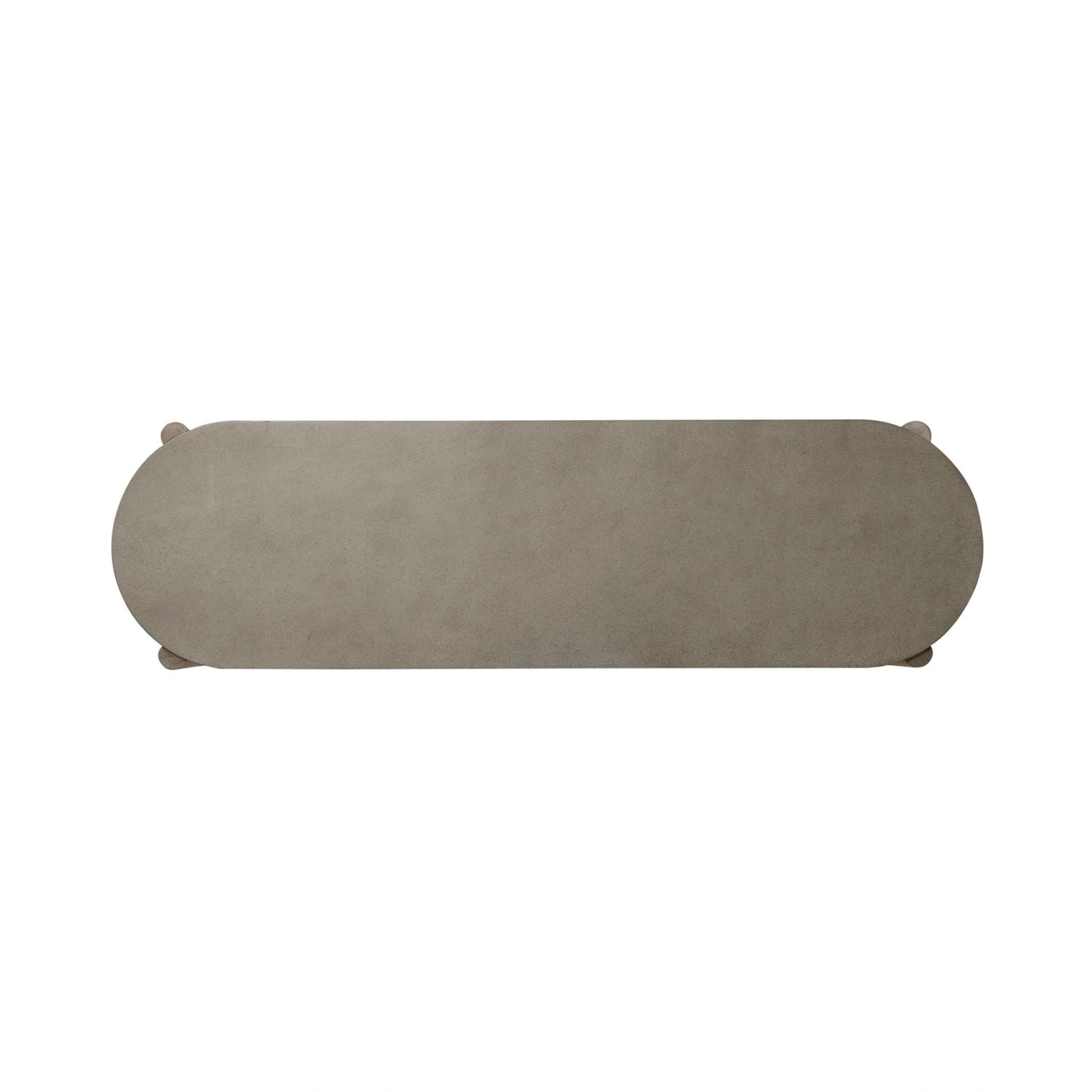 Affinity Sofa Table in Dusty Taupe with Concrete Top image