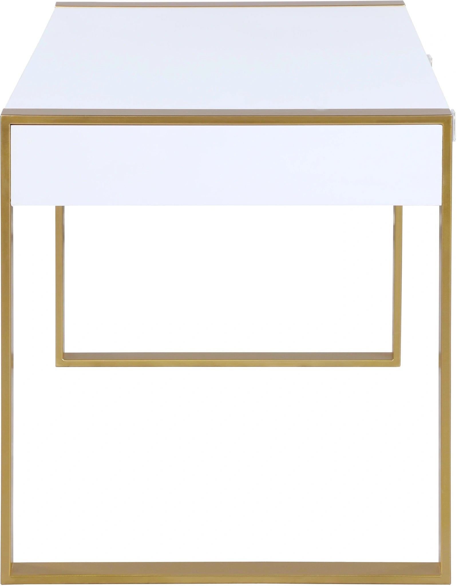 Victoria White / Gold Desk/Console