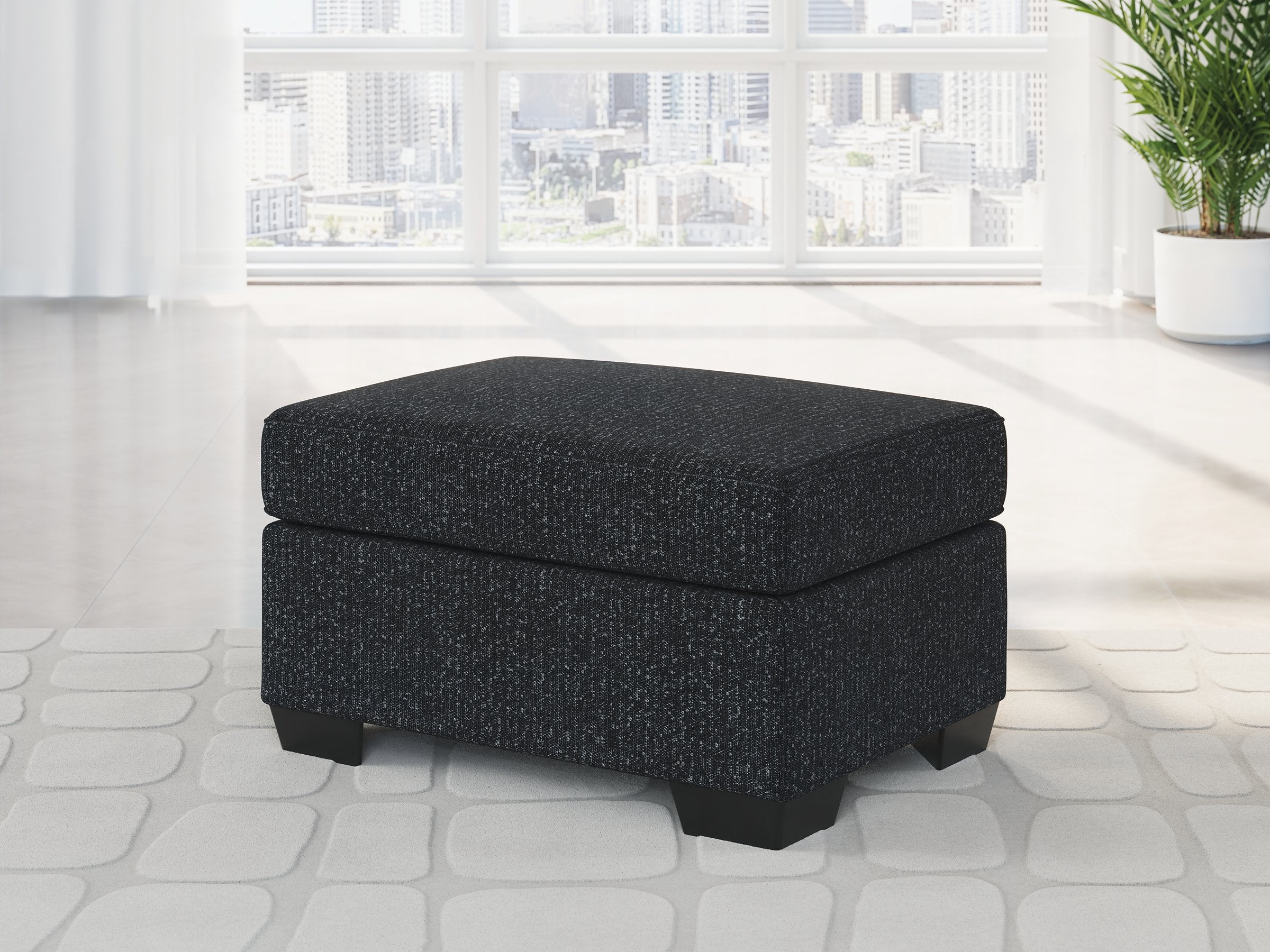 Jasmine Peaks Ottoman - Luxury Home Furniture (MI)