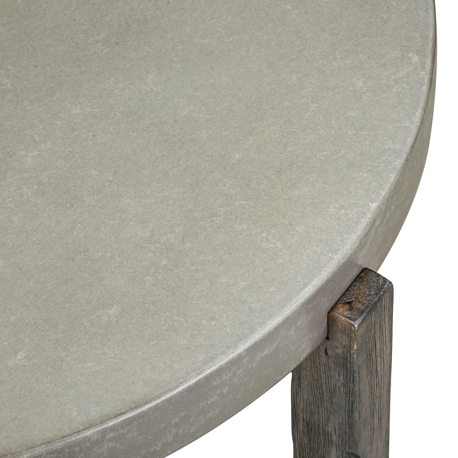 Cascade End Table in Wire Brush Rustic Brown - Luxury Home Furniture (MI)