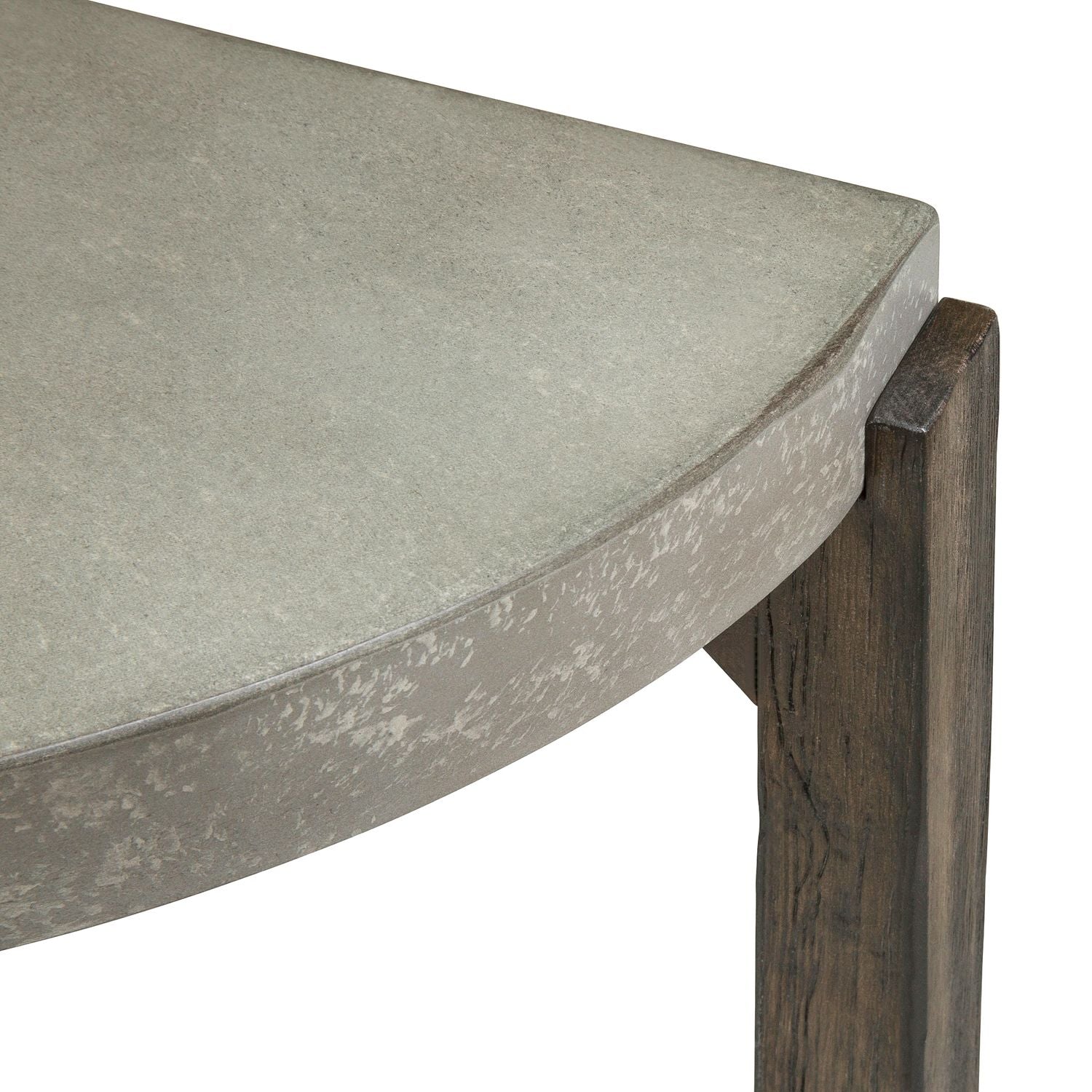Cascade Sofa Table in Wire Brush Rustic Brown - Luxury Home Furniture (MI)
