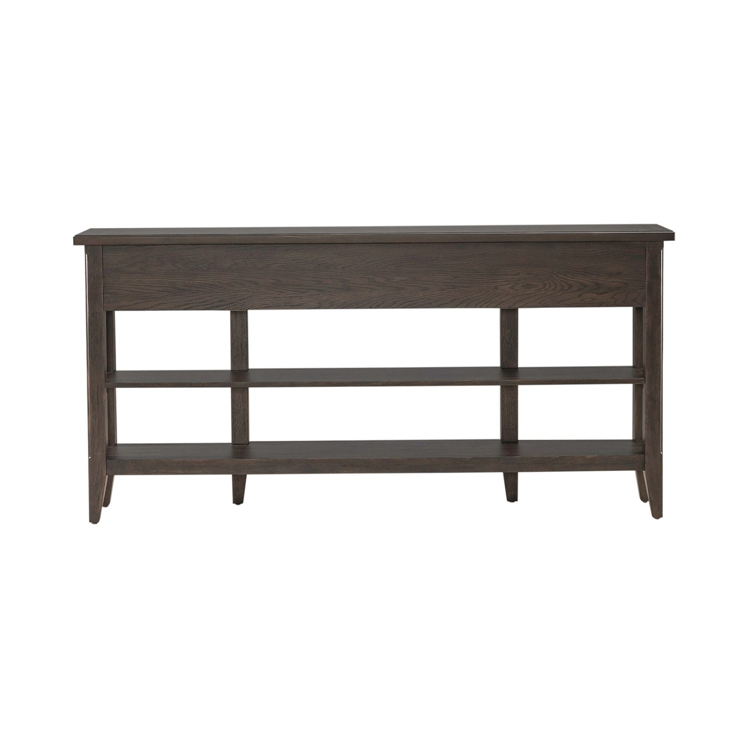 Paradise Valley Hall Console Table in Saddle Brown EST SHIP TIME APPX 4 WEEKS - Luxury Home Furniture (MI)