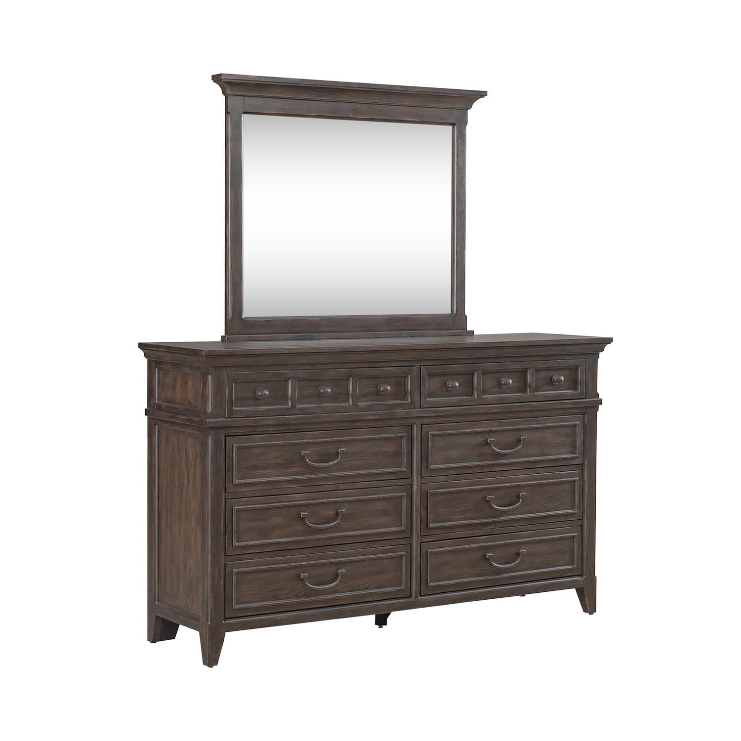 Paradise Valley Dresser & Mirror - Luxury Home Furniture (MI)