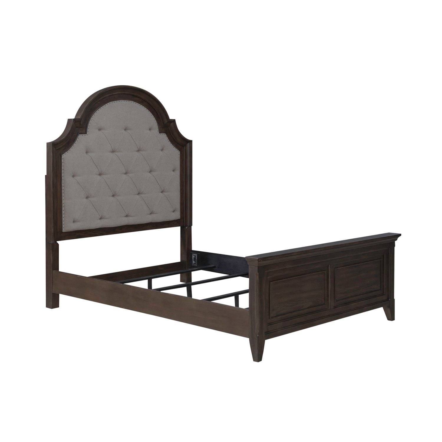Paradise Valley Queen Uph Bed - Luxury Home Furniture (MI)
