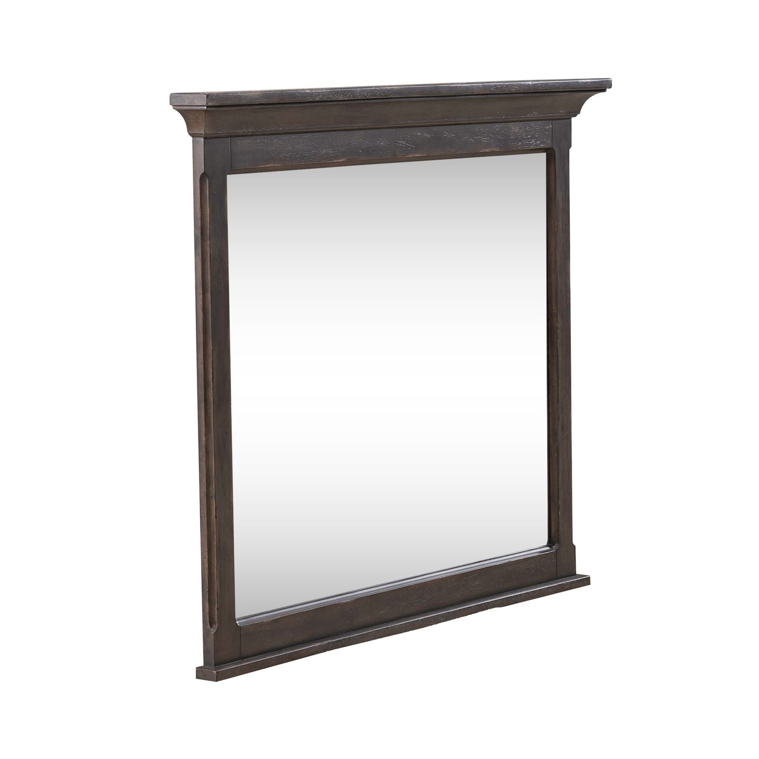 Paradise Valley Landscape Mirror in Saddle Brown - Luxury Home Furniture (MI)