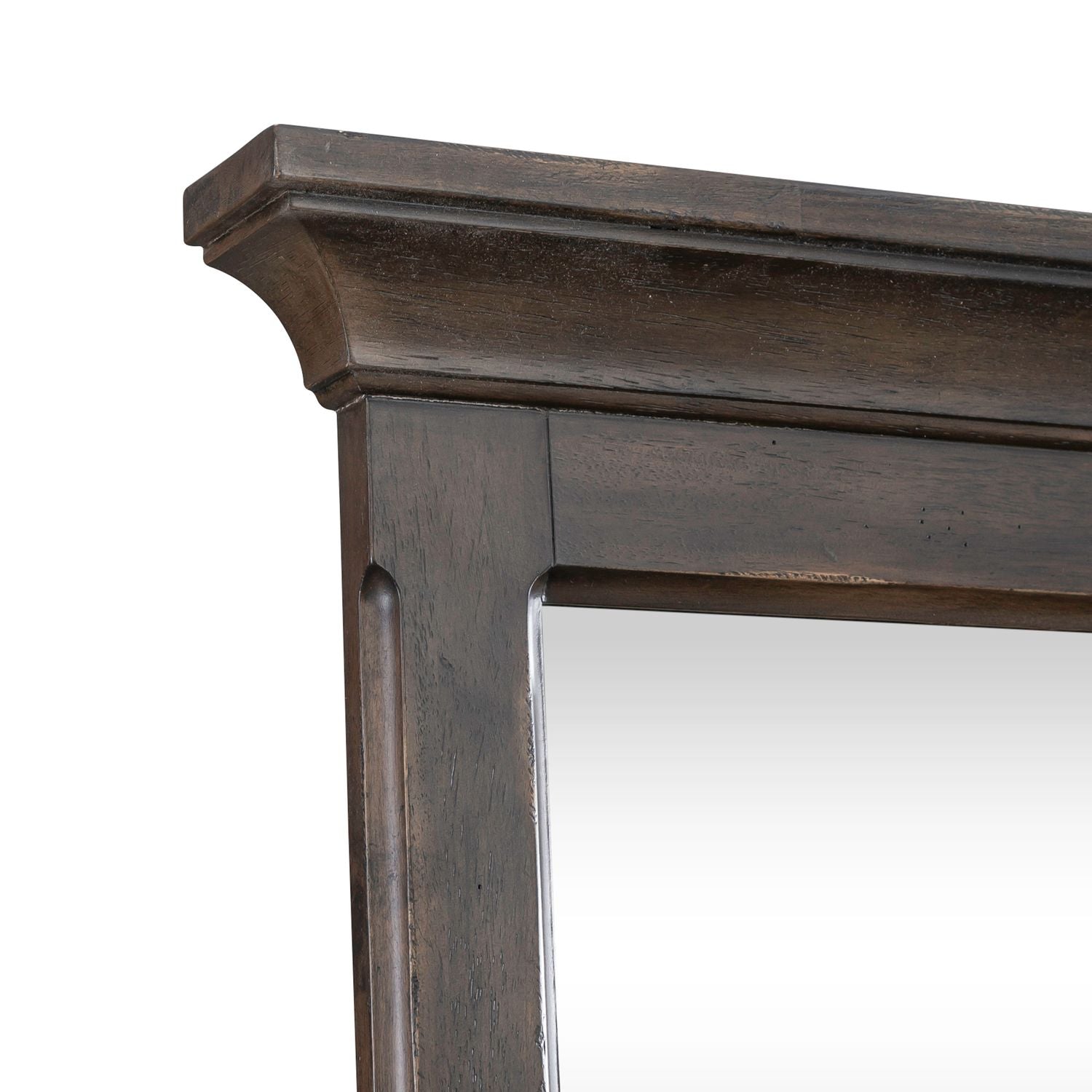 Paradise Valley Landscape Mirror in Saddle Brown - Luxury Home Furniture (MI)