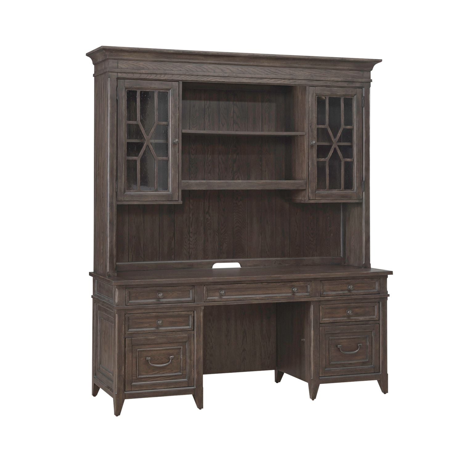 Paradise Valley Credenza & Hutch - Luxury Home Furniture (MI)