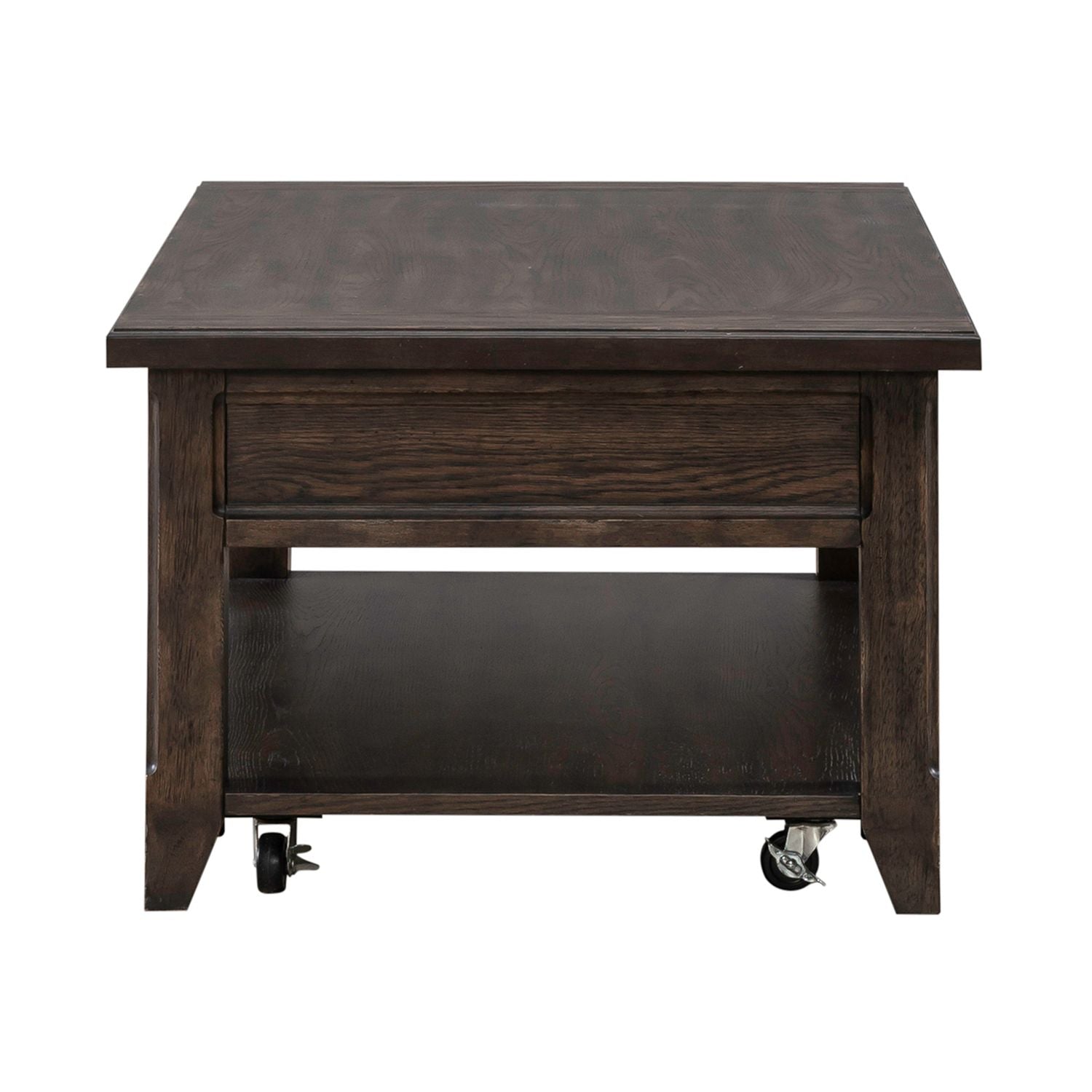 Paradise Valley Lift Top Cocktail Table in Saddle Brown - Luxury Home Furniture (MI)